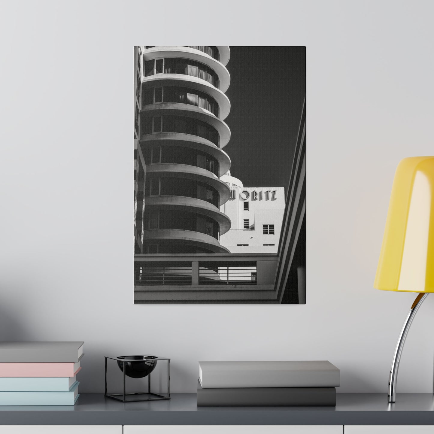 Art Deco Icon: The National Hotel - Canvas