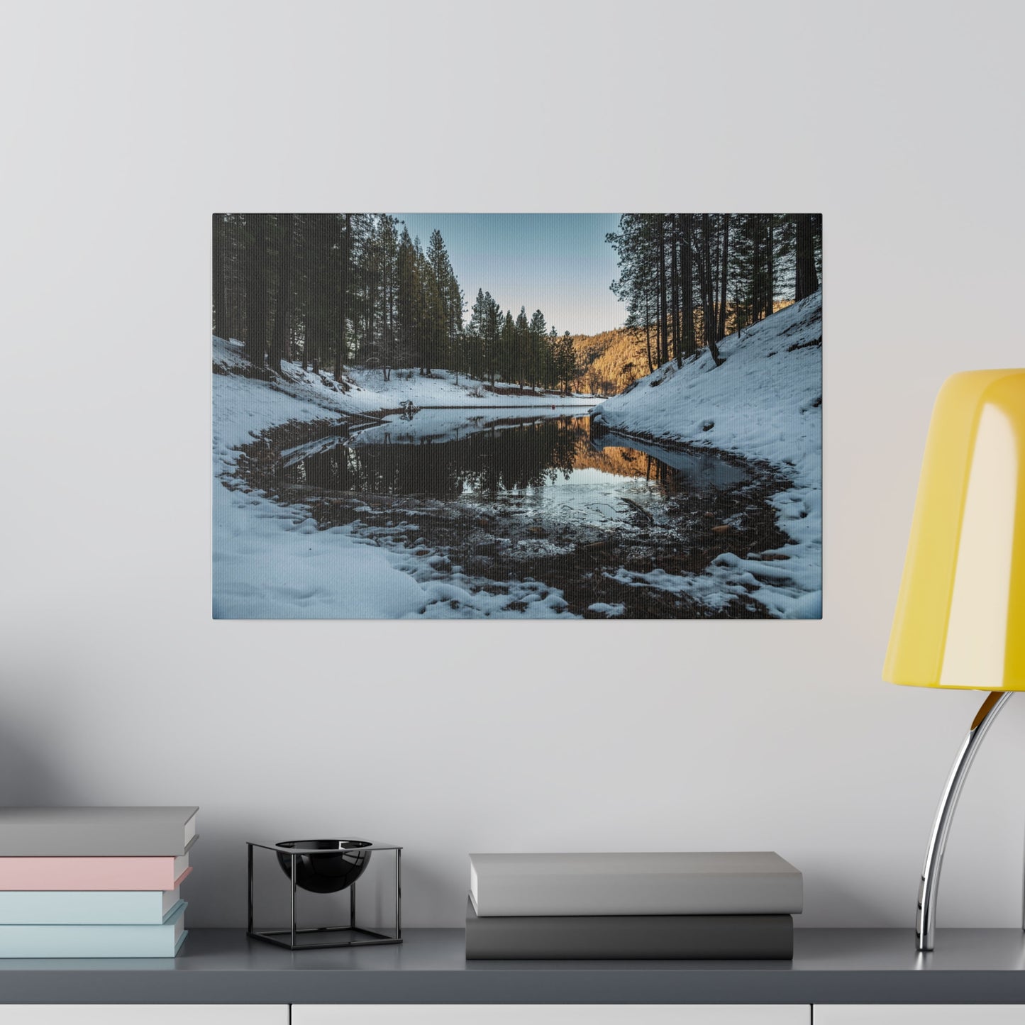 Tranquility at Lake Siskiyou - Canvas