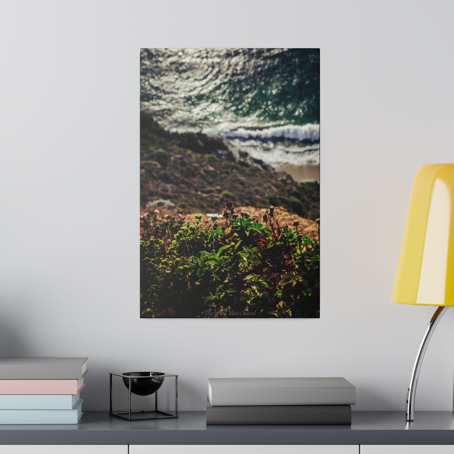 A Cliffside Vista - Canvas