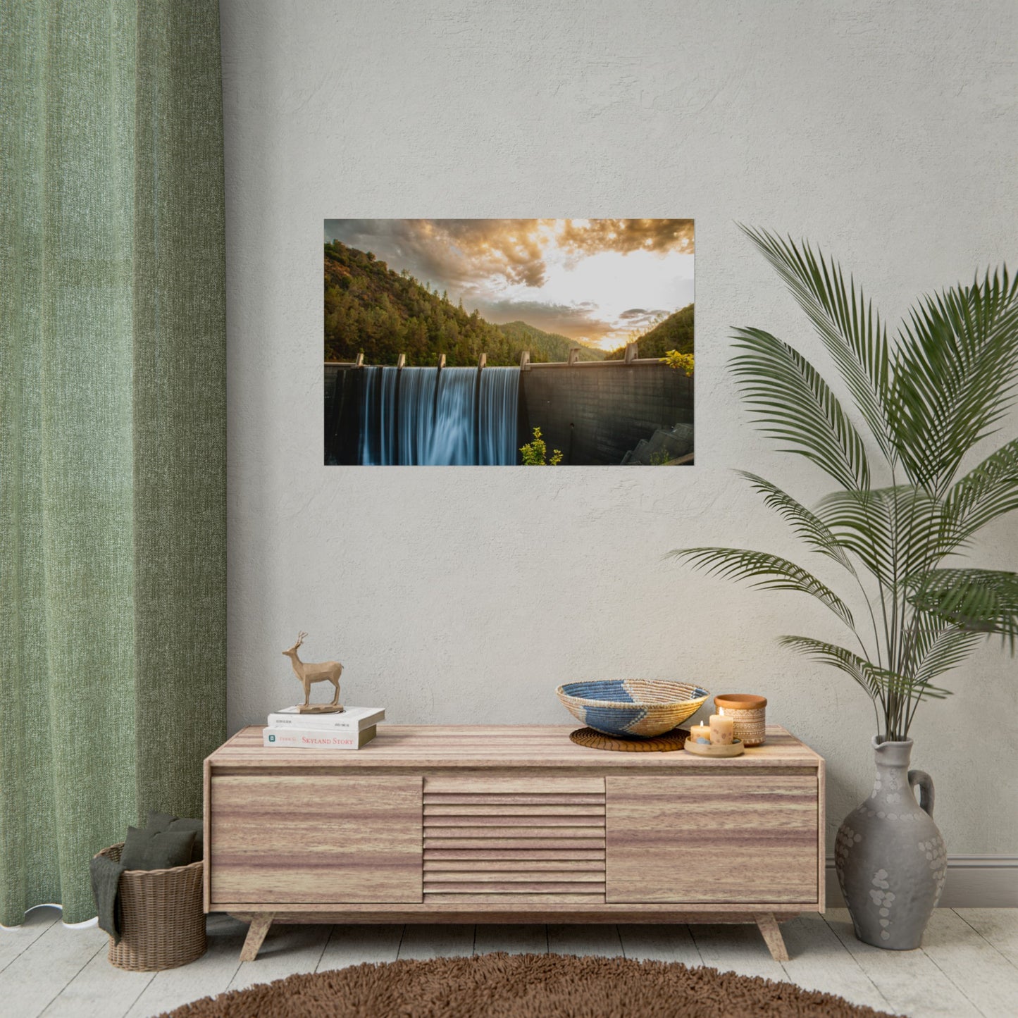 Early Light at Lake Clementine - Poster