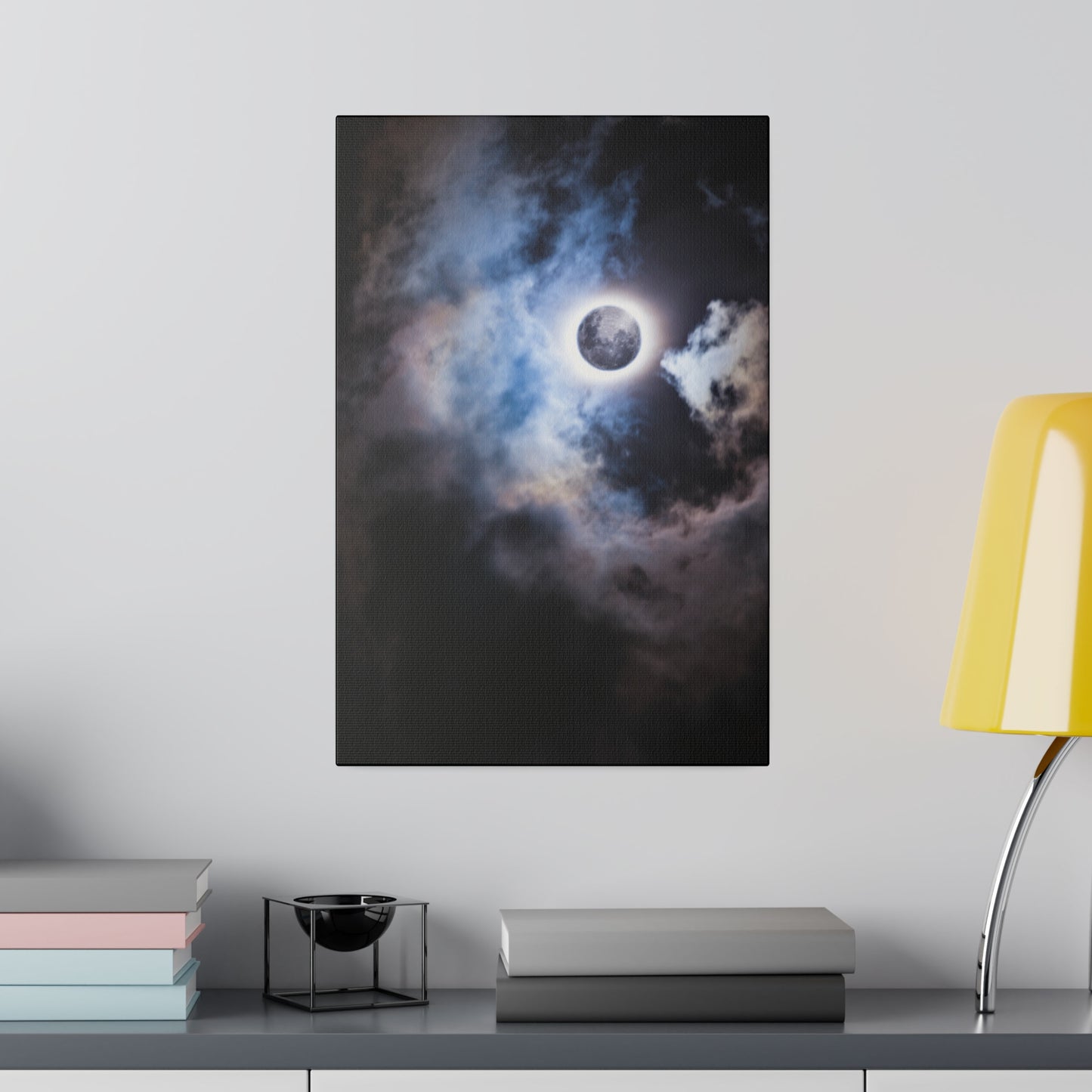 Into the Depths of Moonlight - Vertical - Canvas