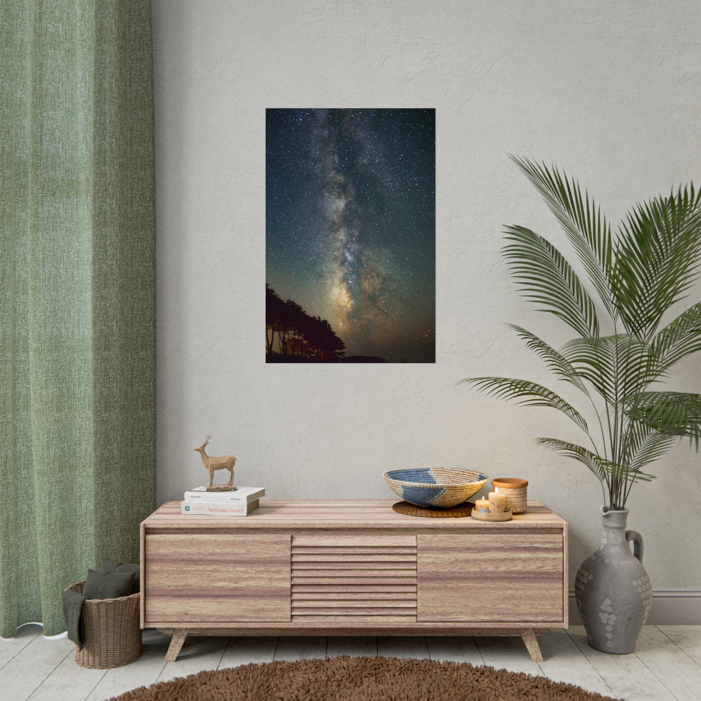 Starry Sea Ranch Night - Poster