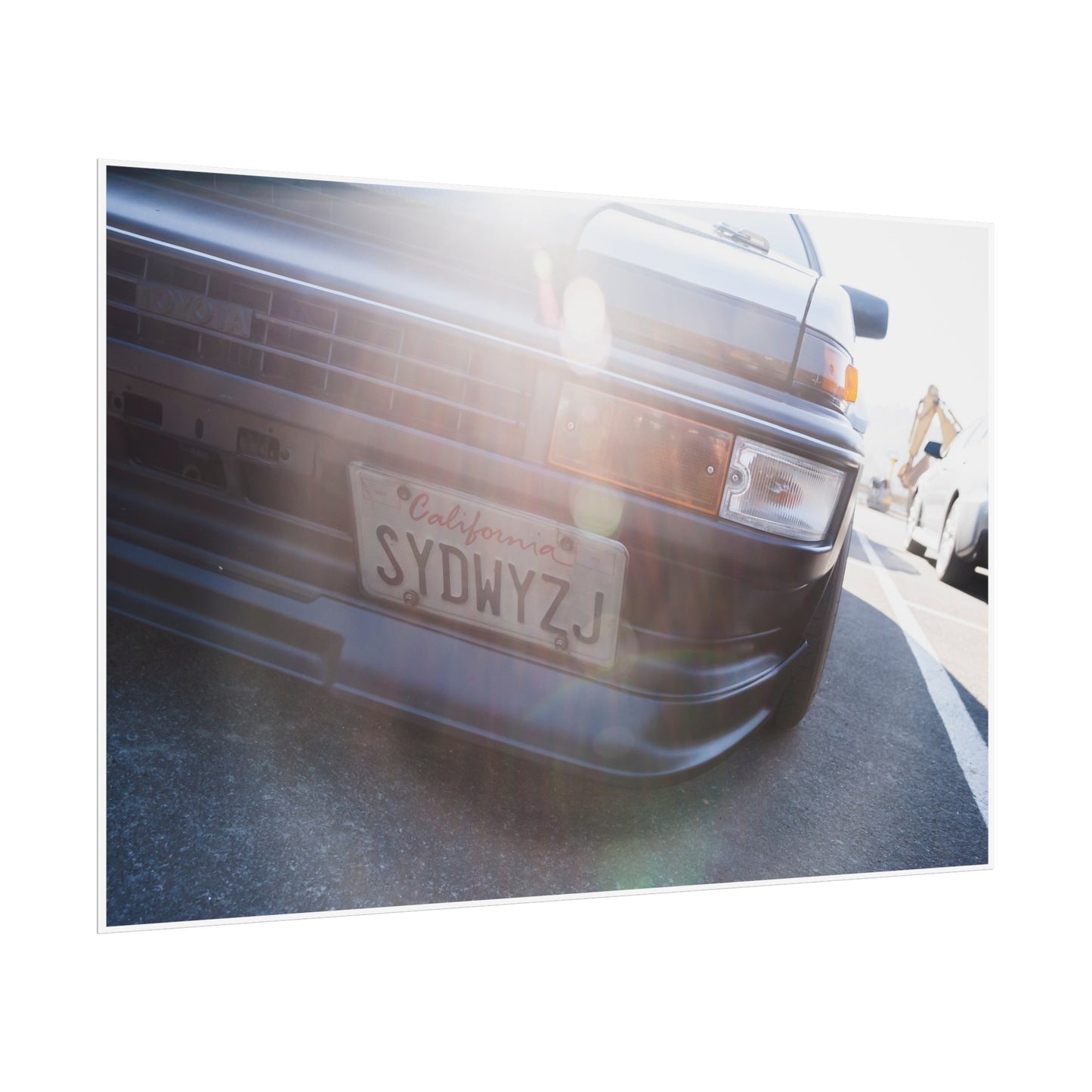 Sun Flared AE86 - Poster