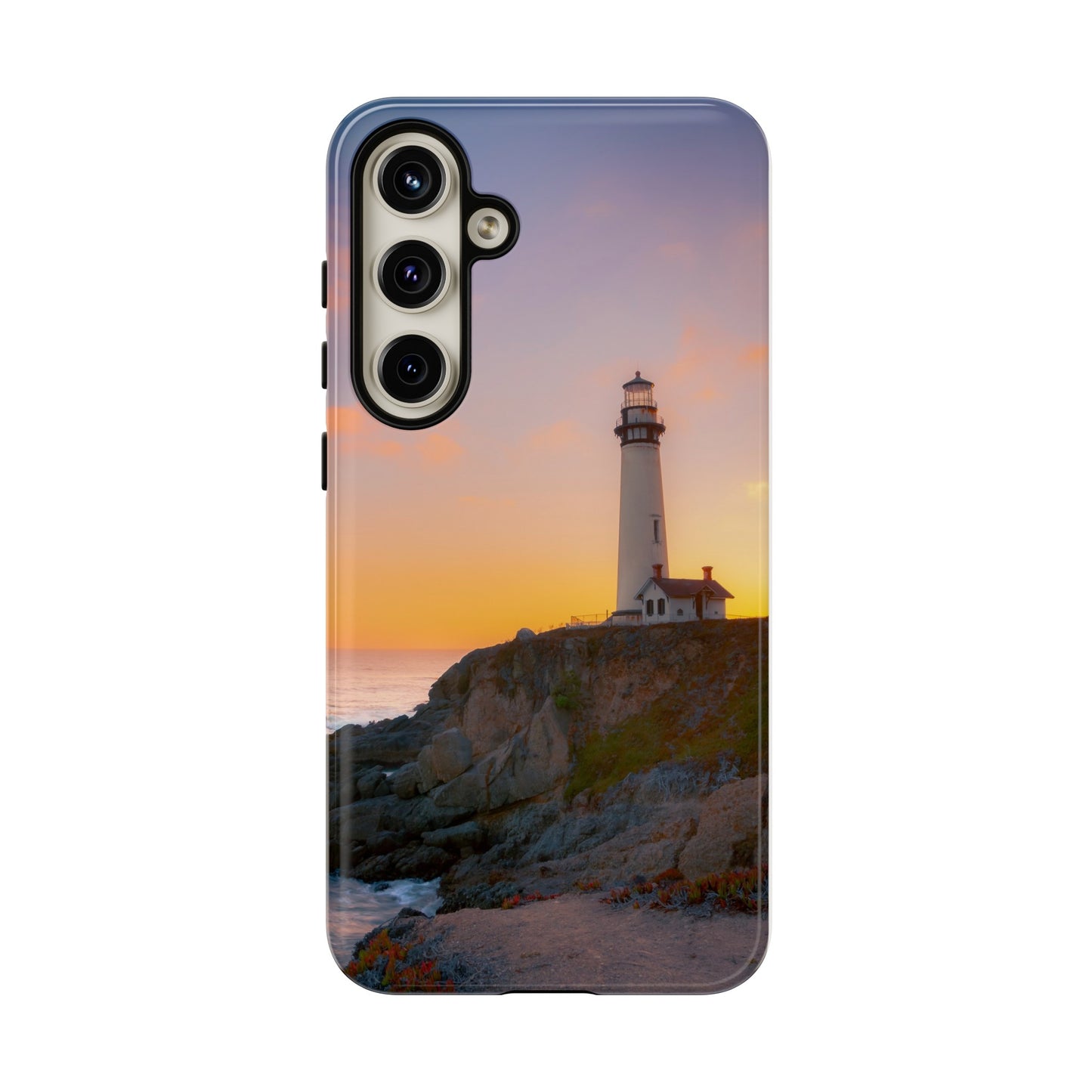 Sunset Symphony at Pigeon Point - Phone Case