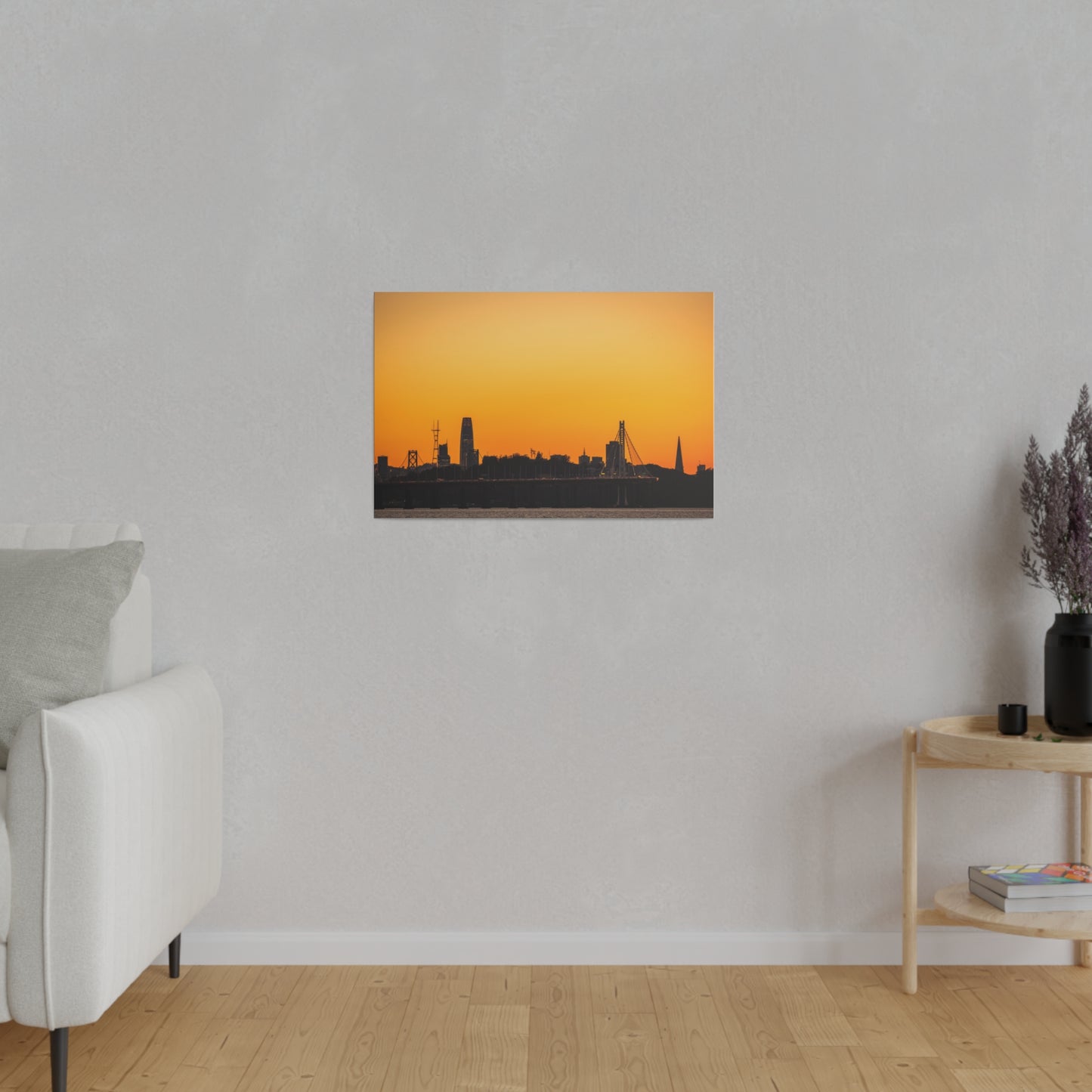 San Francisco Silhouette - Canvas