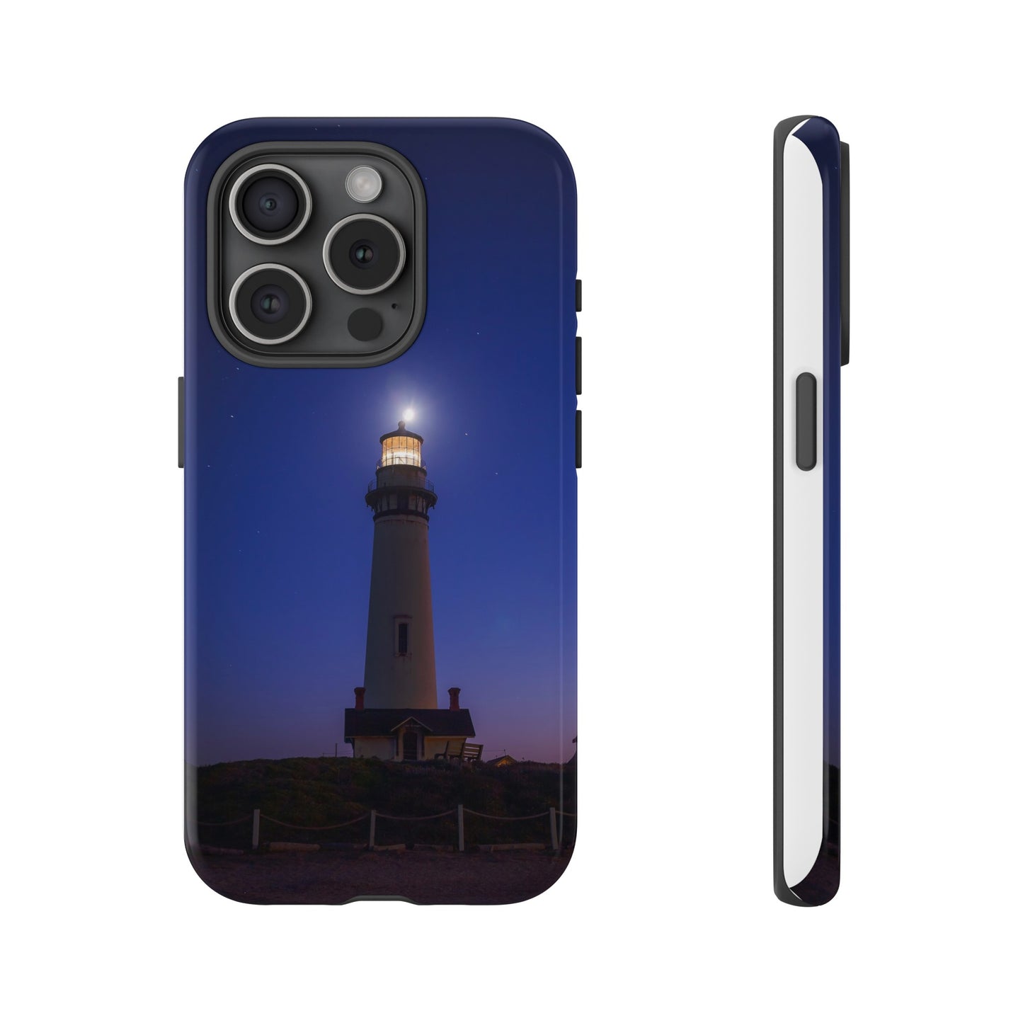 A Beacon of Light at Pigeon Point - Phone Case