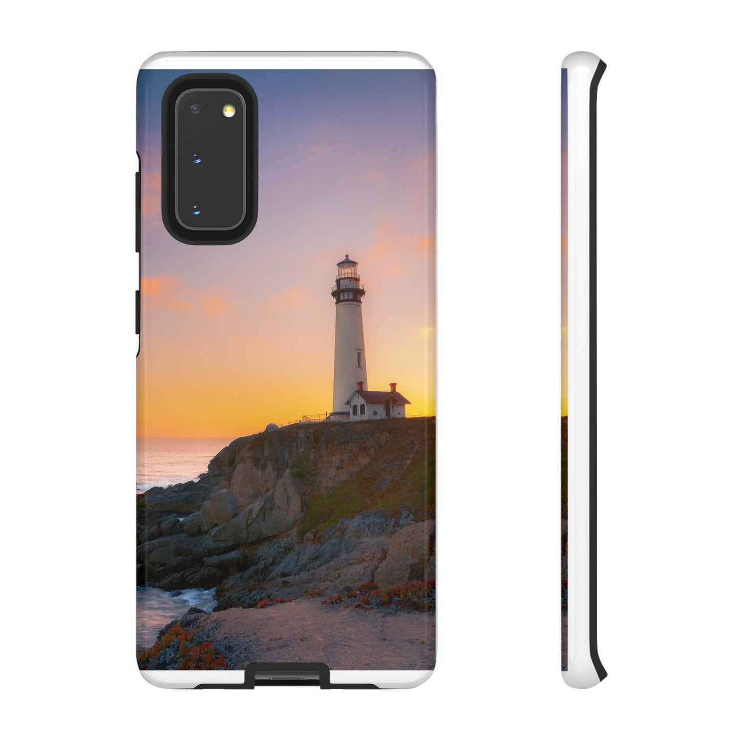 Sunset Symphony at Pigeon Point - Phone Case