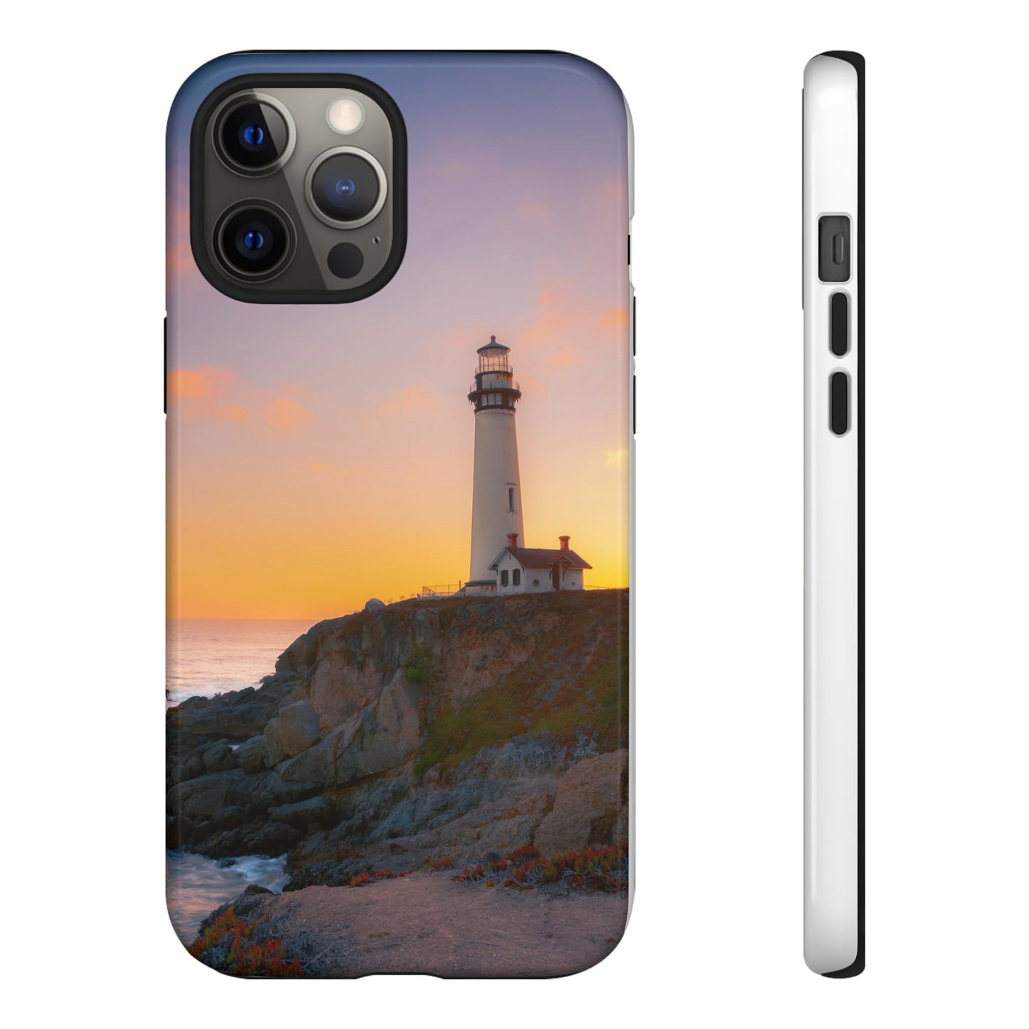 Sunset Symphony at Pigeon Point - Phone Case