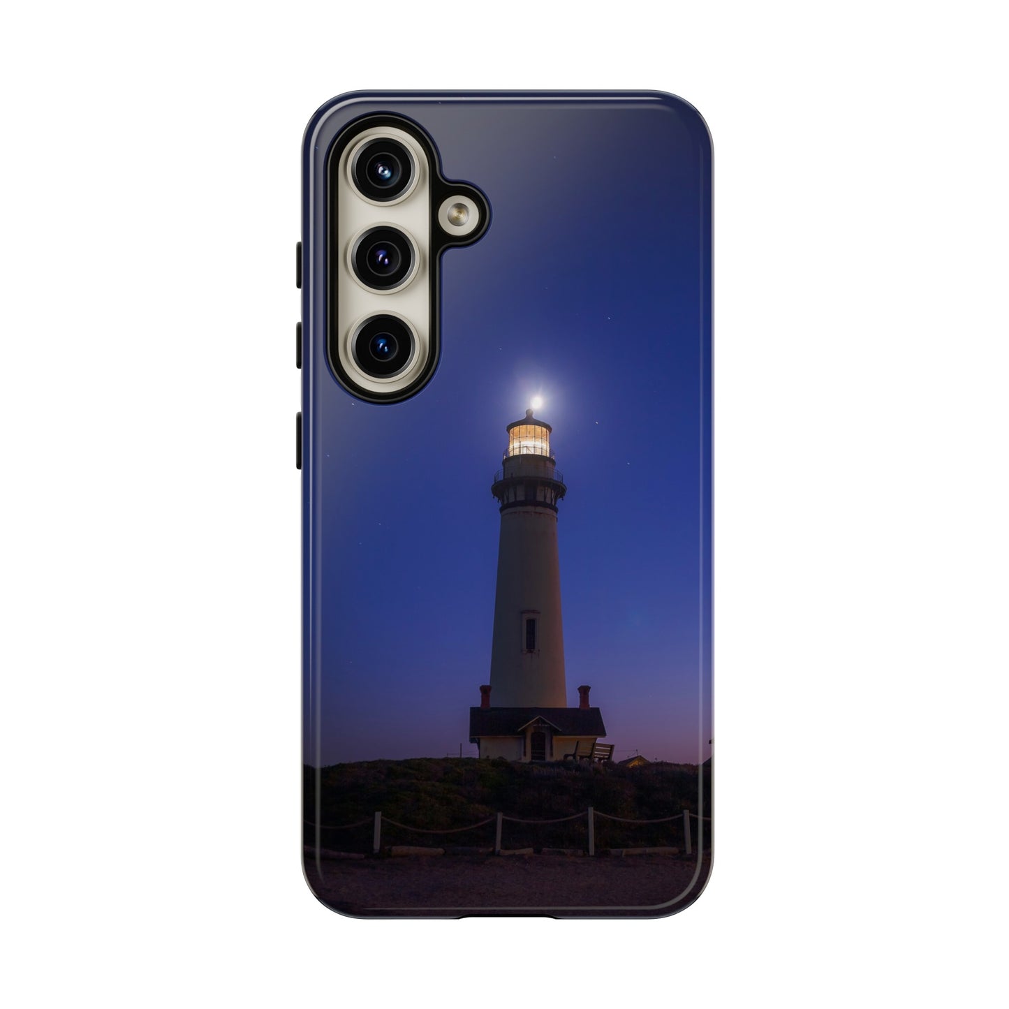 A Beacon of Light at Pigeon Point - Phone Case