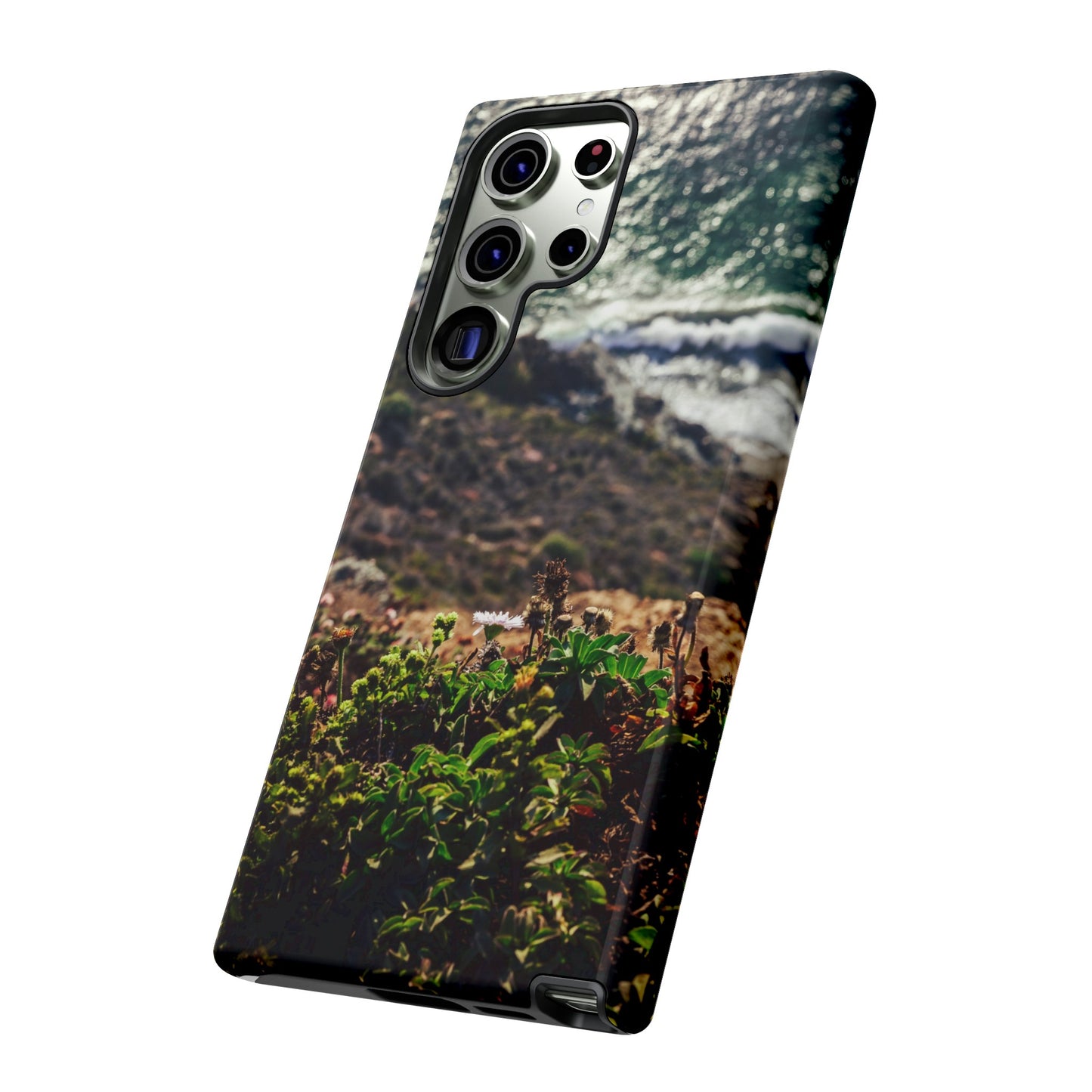 A Cliffside Vista - Phone Case