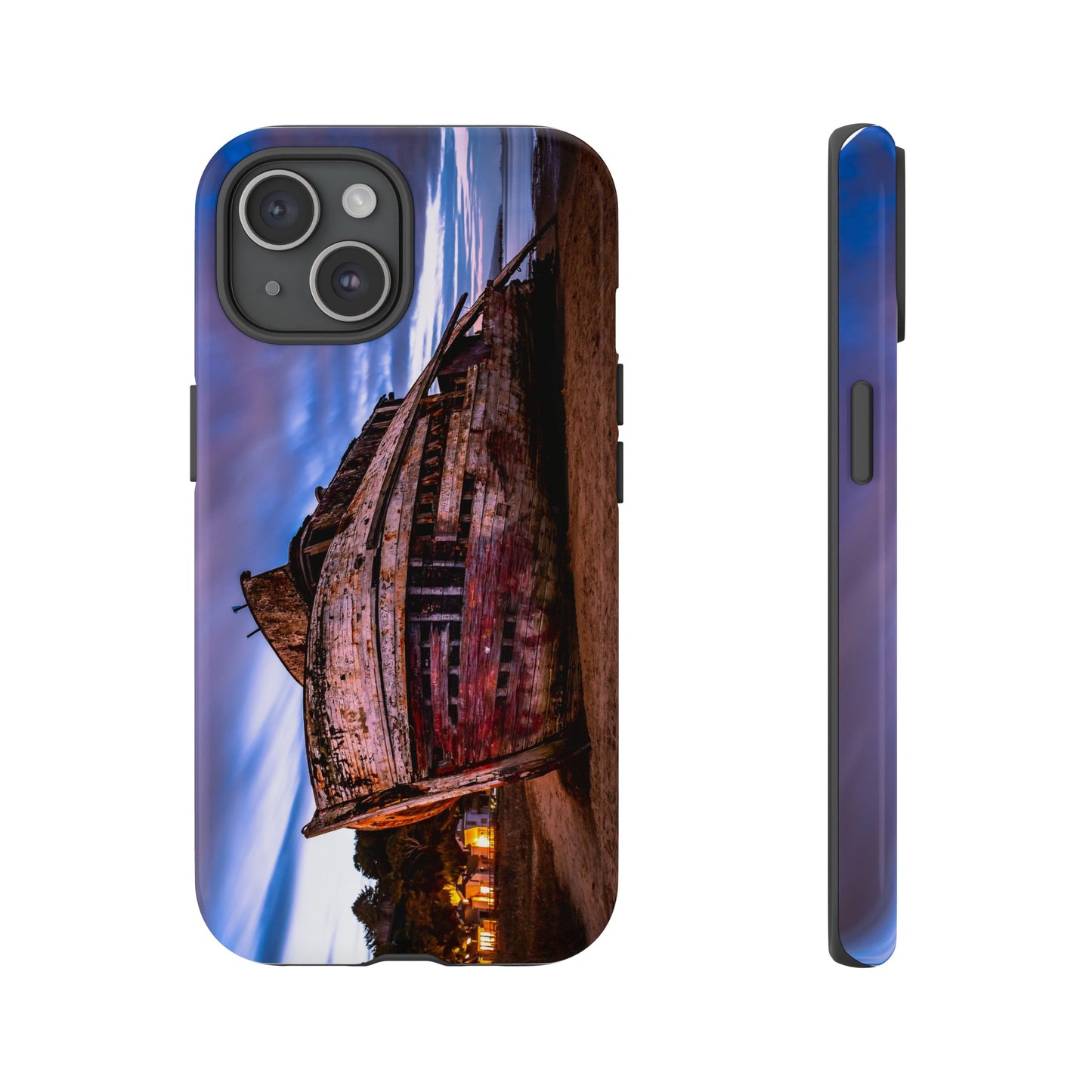 Wrecked by Dusk - Phone Case