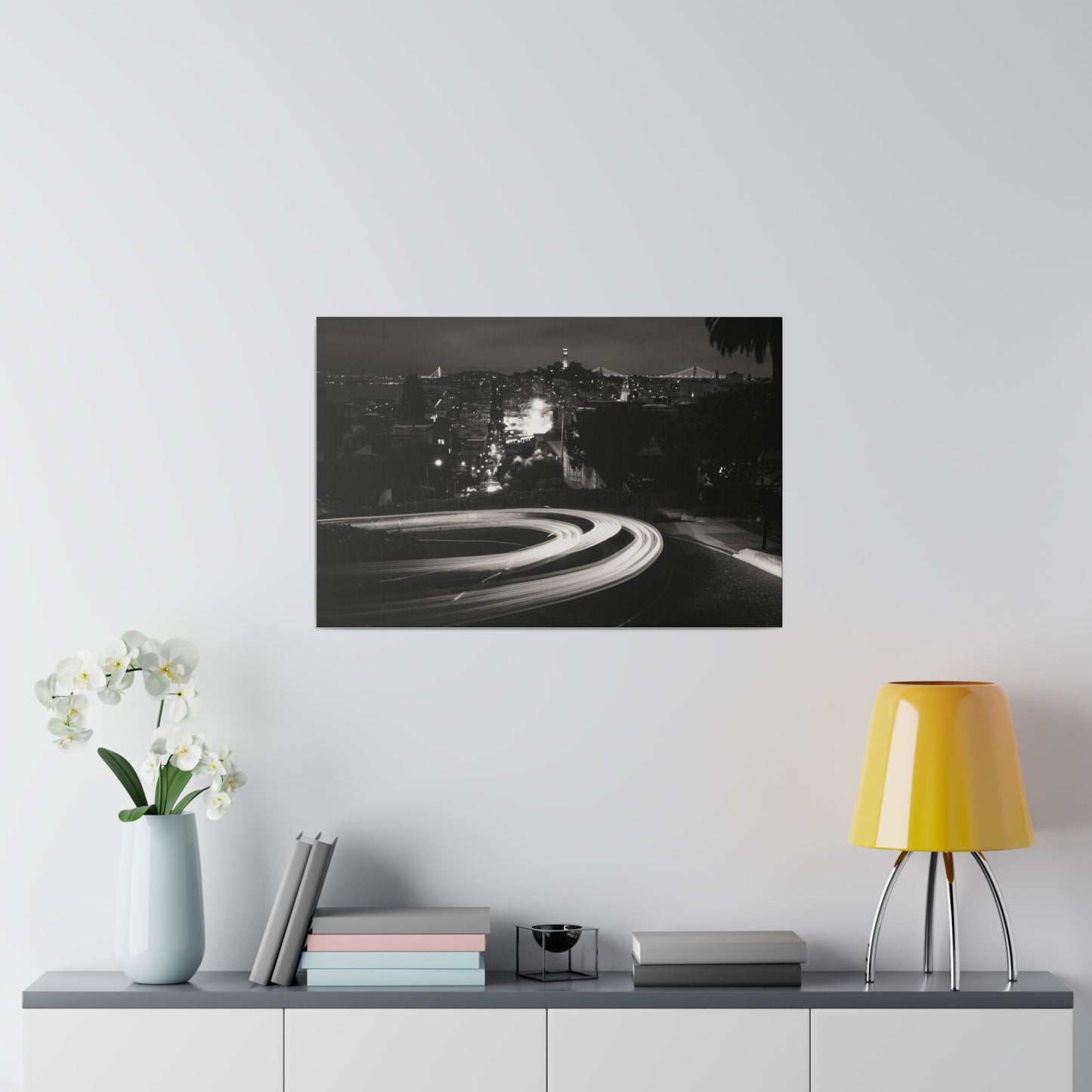 The City Sleeps, Lombard Street Dreams - Canvas