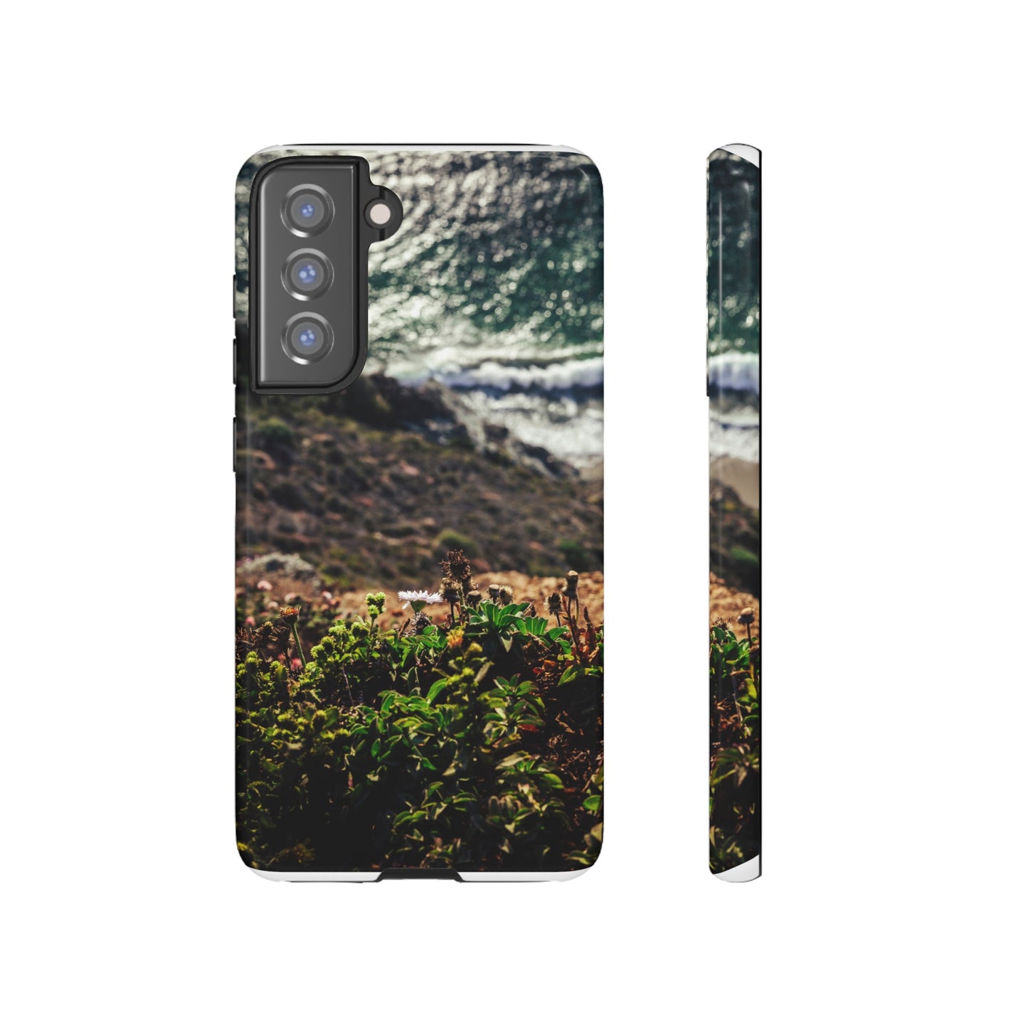 A Cliffside Vista - Phone Case