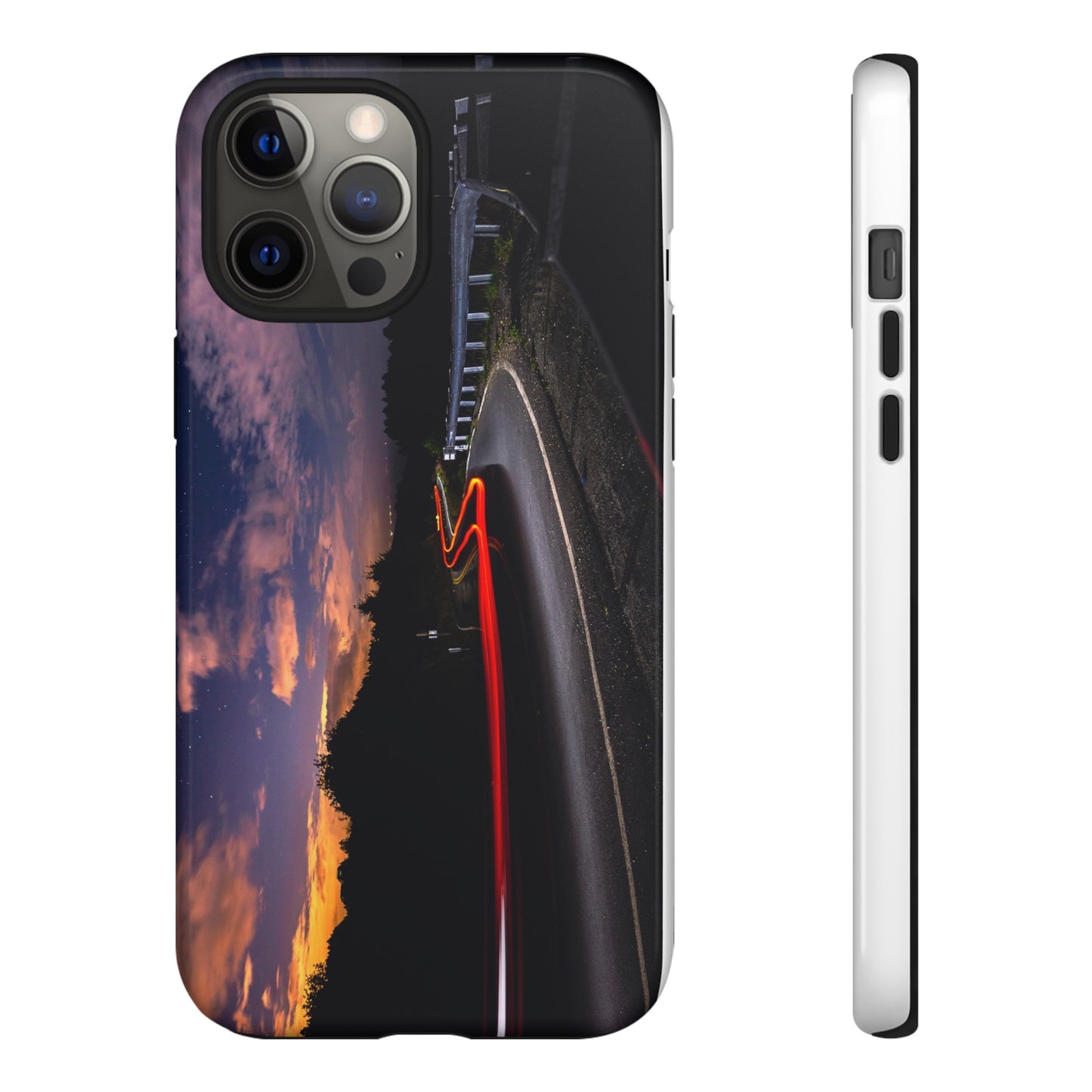 Night Lights on the Bend - Phone Case