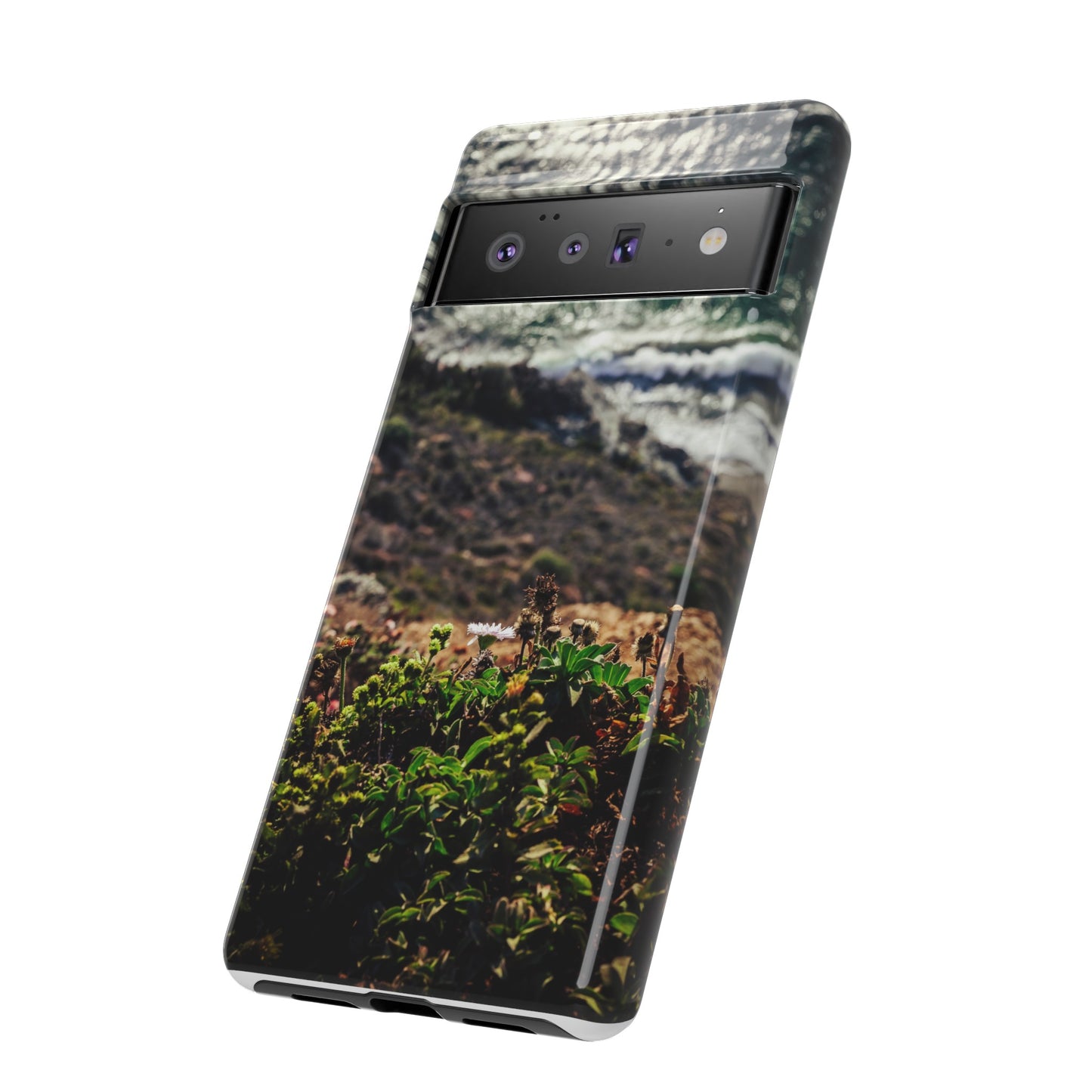 A Cliffside Vista - Phone Case