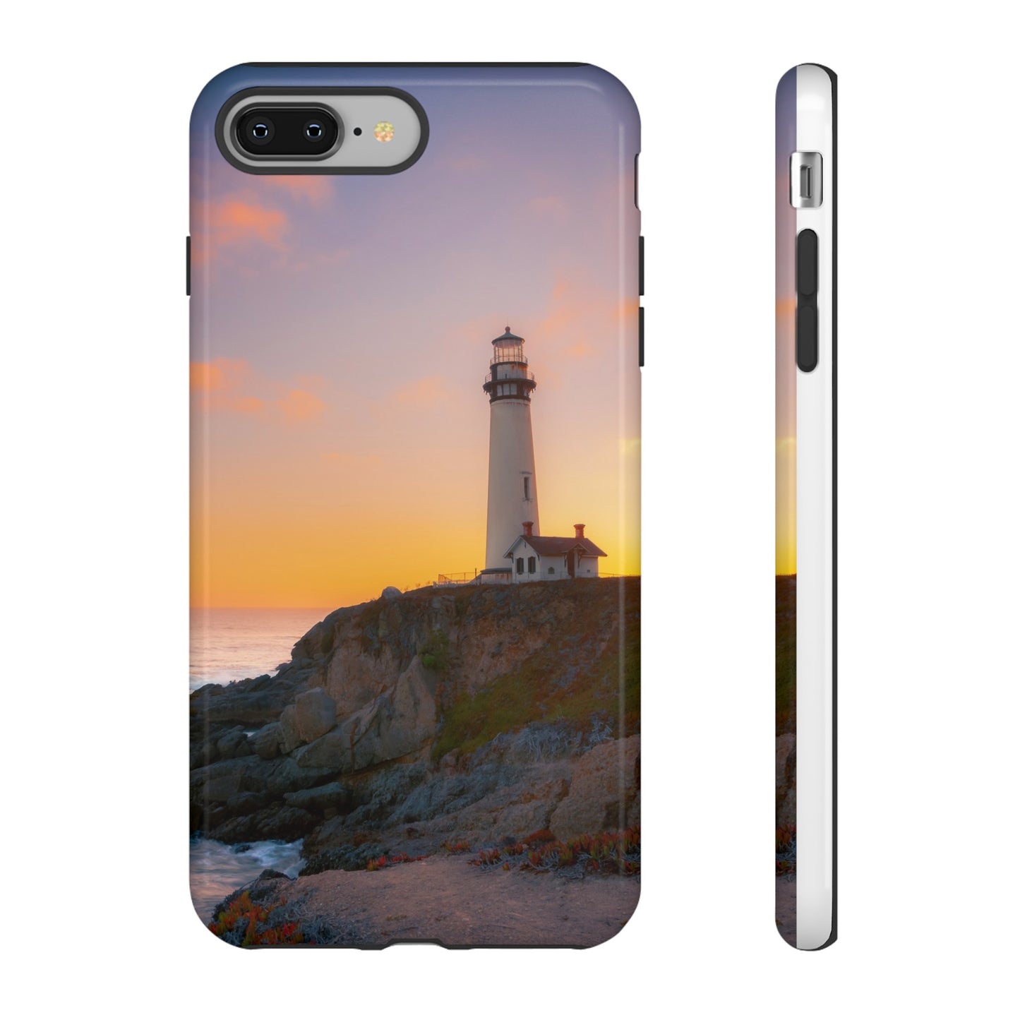 Sunset Symphony at Pigeon Point - Phone Case