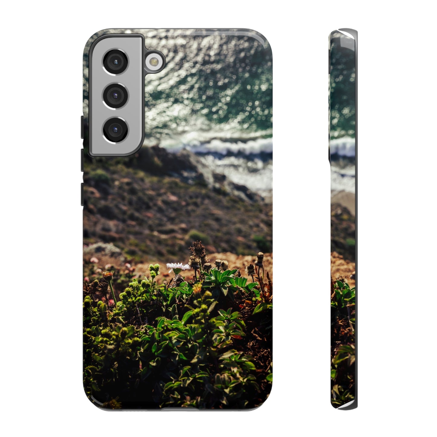 A Cliffside Vista - Phone Case