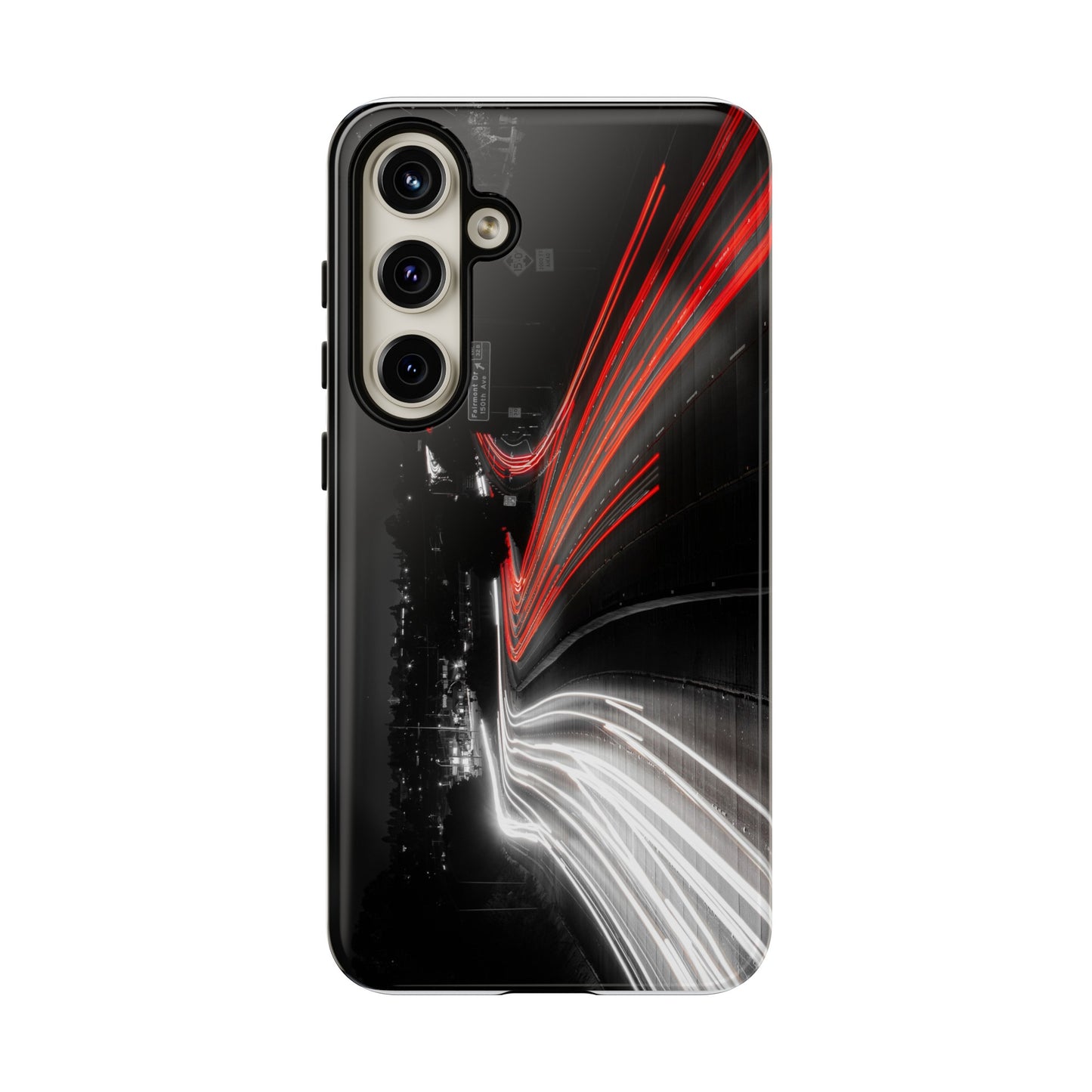 Freeway Light Streaks - Phone Case