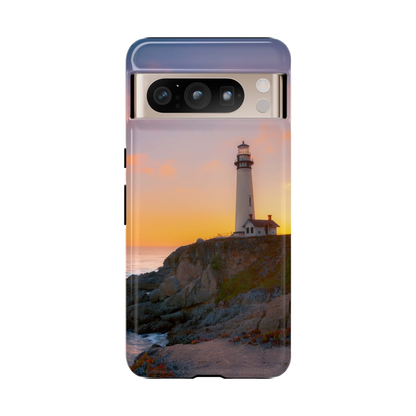 Sunset Symphony at Pigeon Point - Phone Case