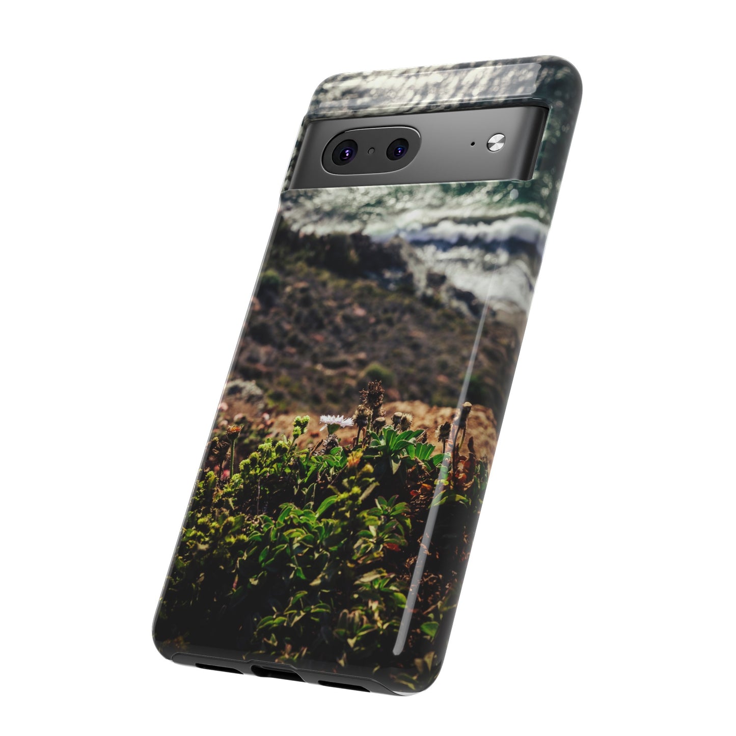 A Cliffside Vista - Phone Case