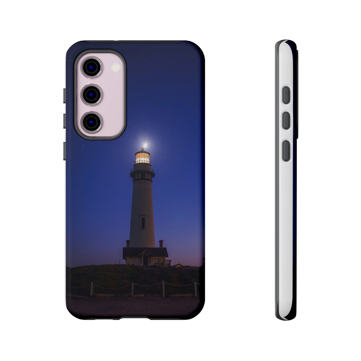 A Beacon of Light at Pigeon Point - Phone Case