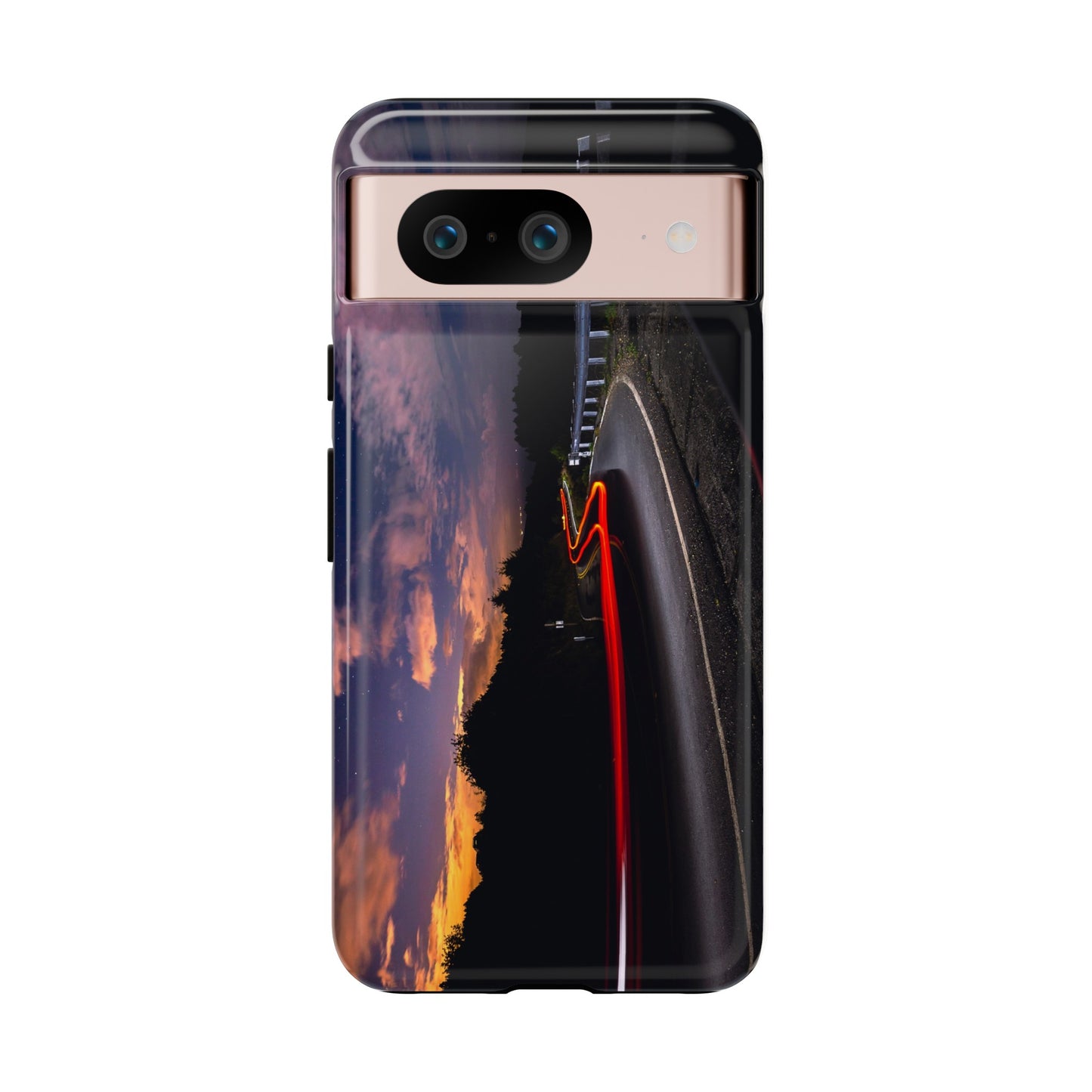 Night Lights on the Bend - Phone Case