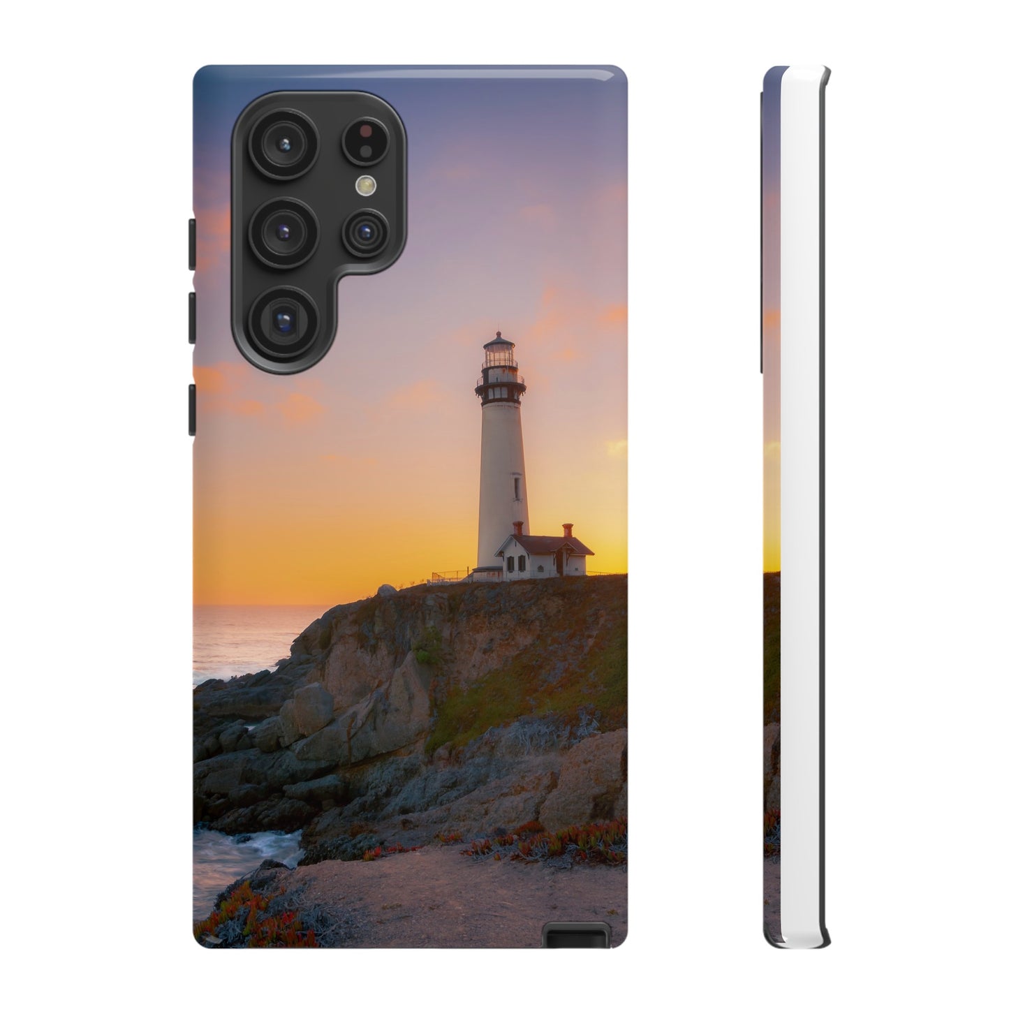 Sunset Symphony at Pigeon Point - Phone Case