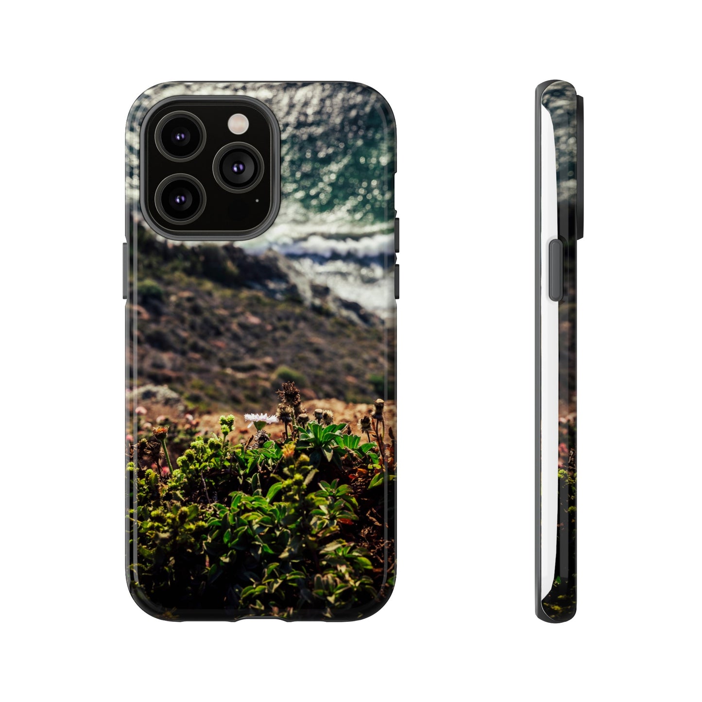 A Cliffside Vista - Phone Case