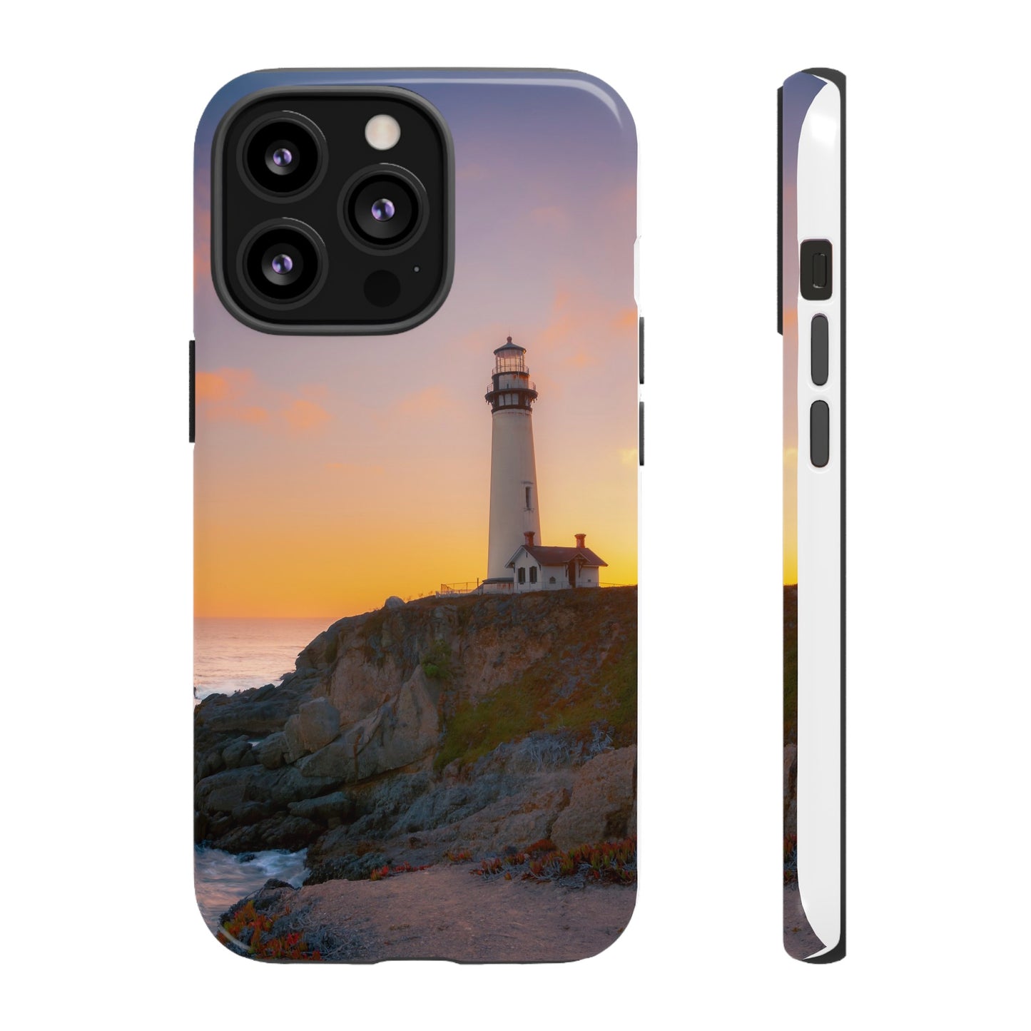 Sunset Symphony at Pigeon Point - Phone Case