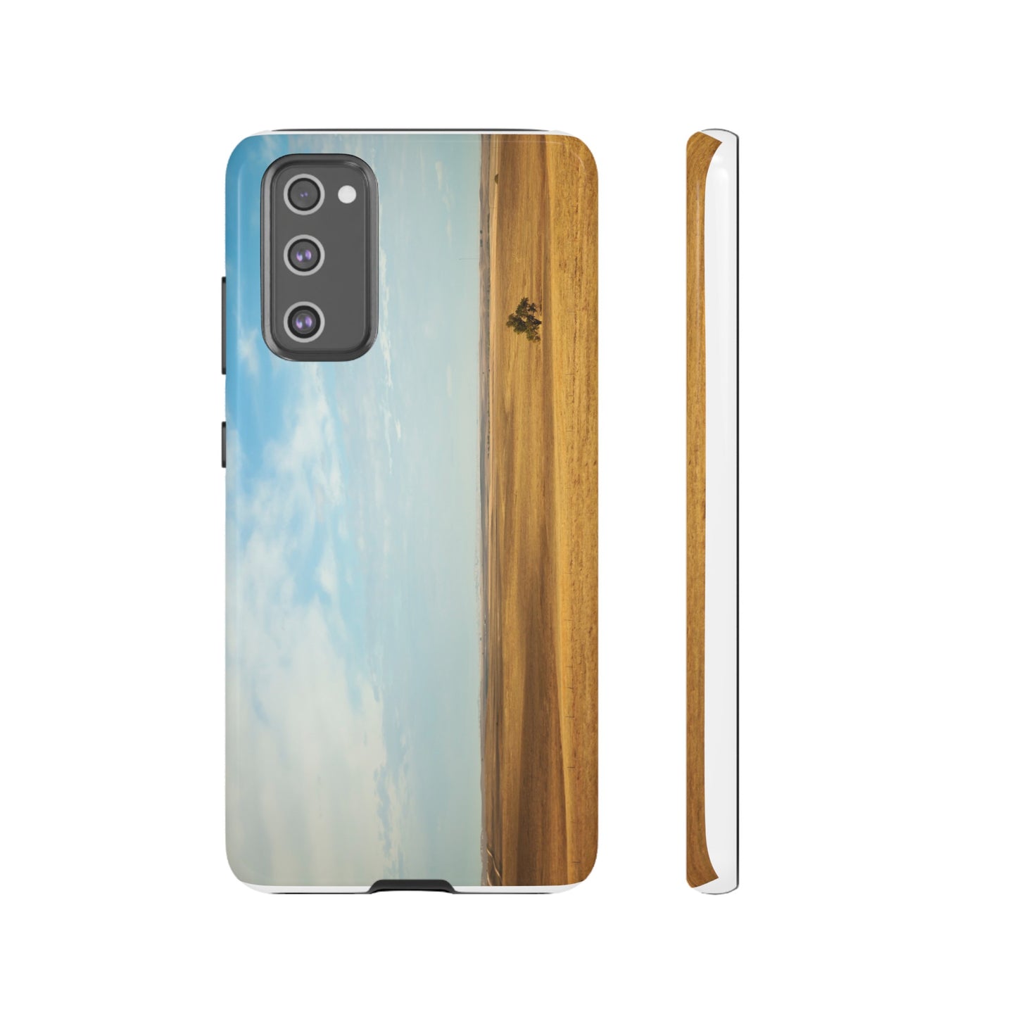 Lonely Tree in the Plains - Phone Case