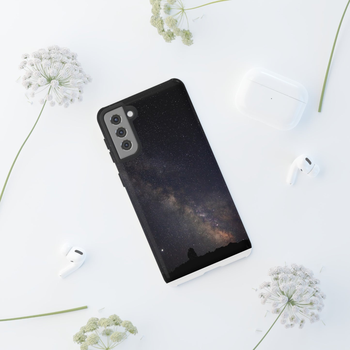 Stars Above: A Glimpse of the Milky Way - Phone Case