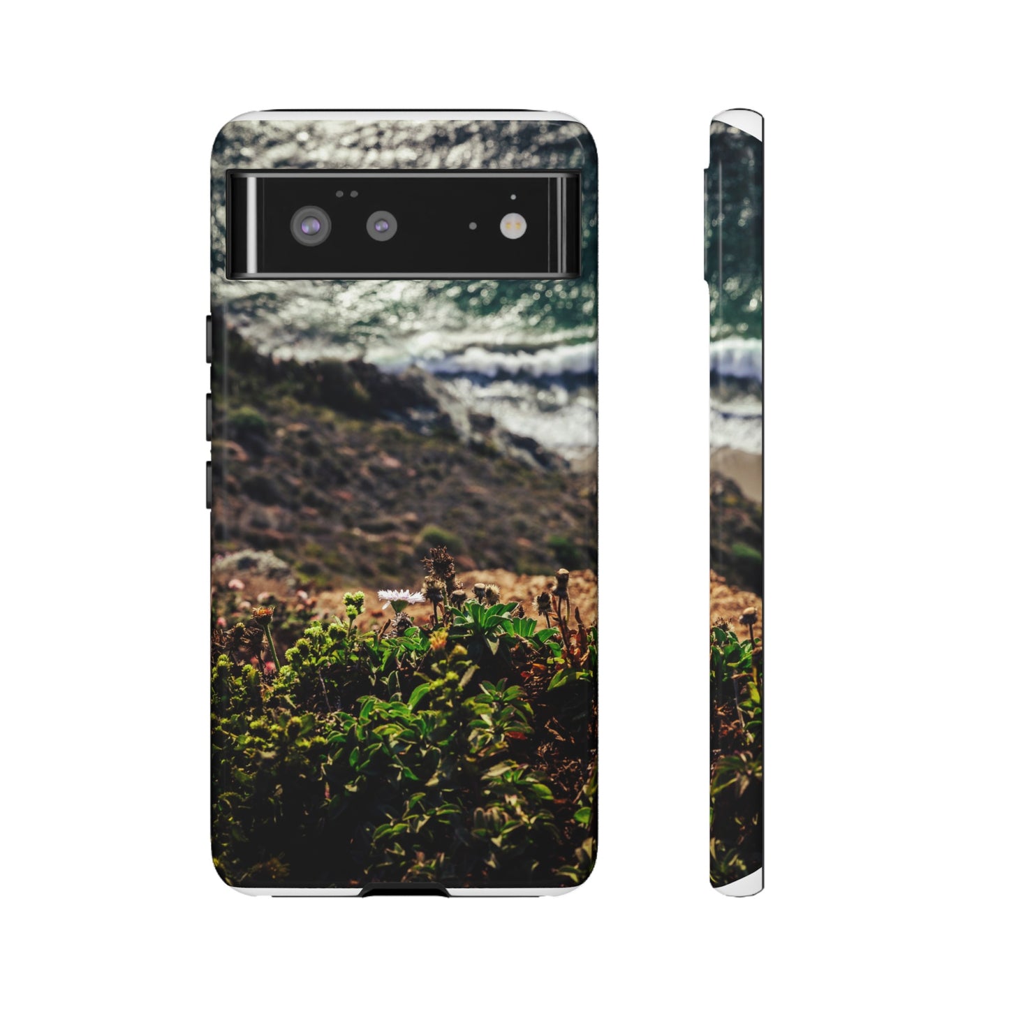 A Cliffside Vista - Phone Case