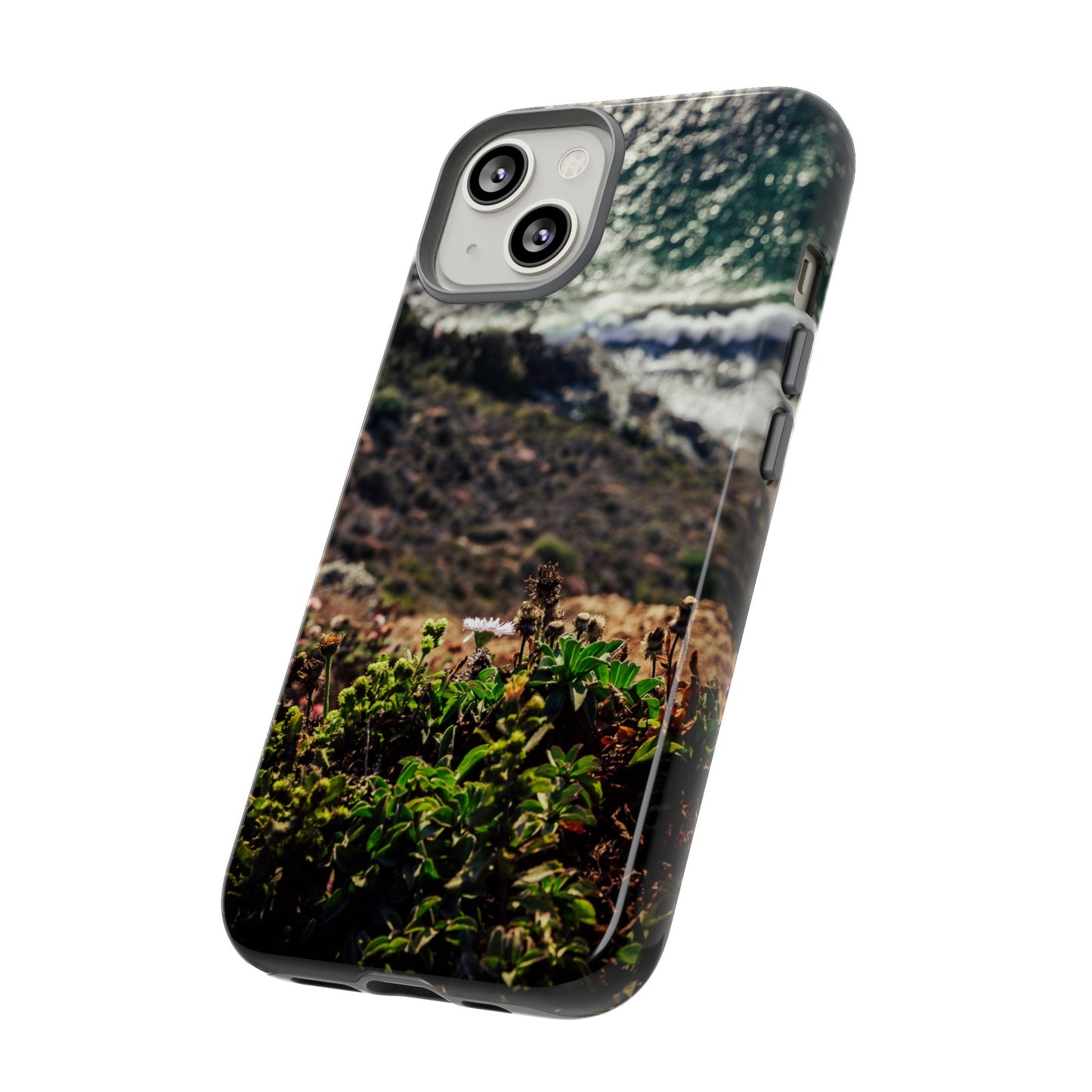 A Cliffside Vista - Phone Case