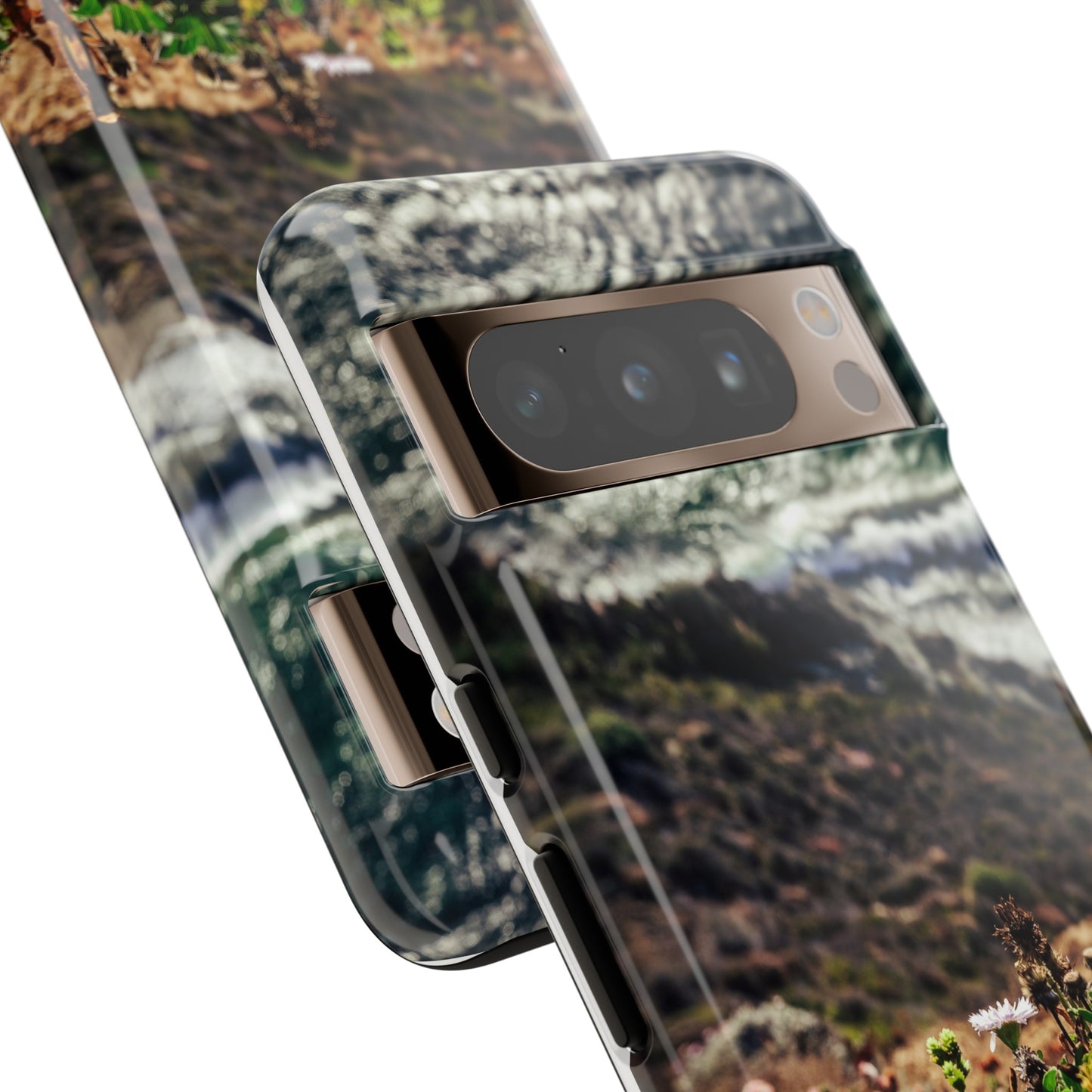 A Cliffside Vista - Phone Case