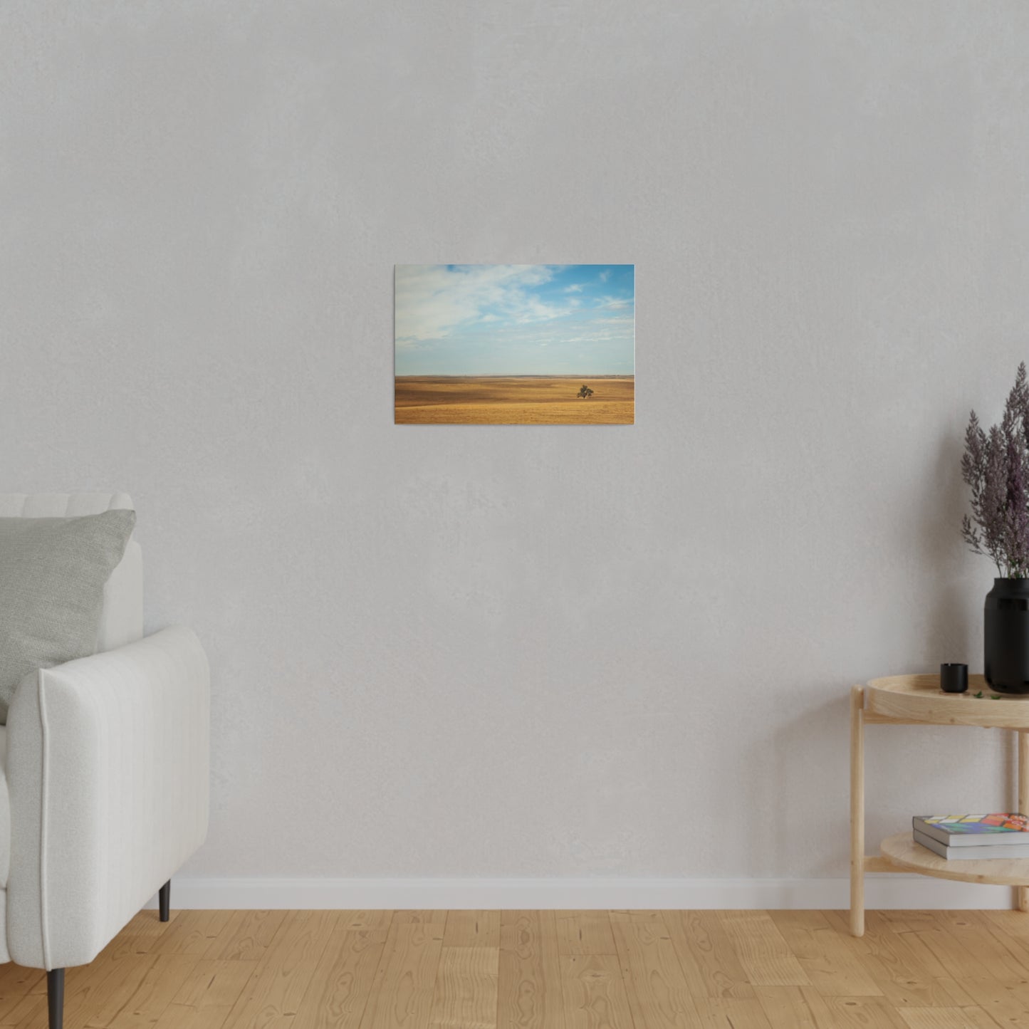 Lonely Tree in the Plains - Canvas