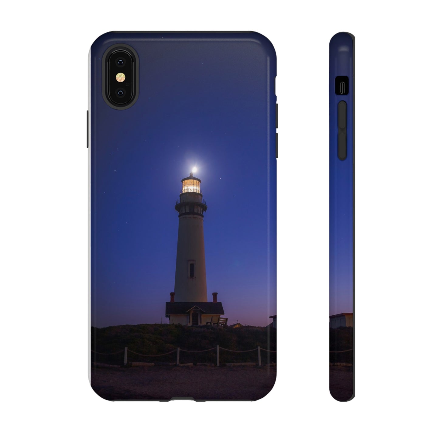 A Beacon of Light at Pigeon Point - Phone Case