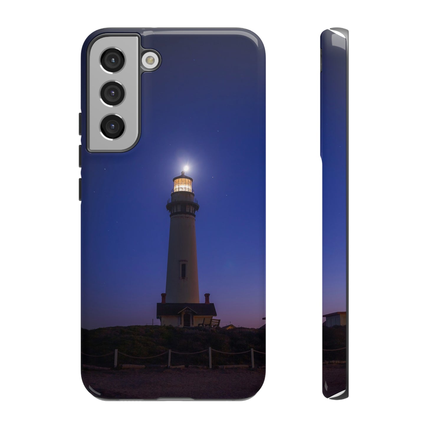 A Beacon of Light at Pigeon Point - Phone Case