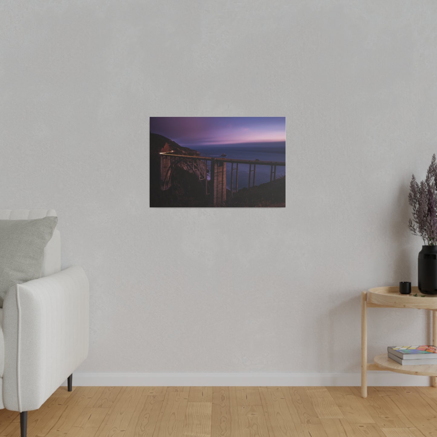 Bixby Bridge Blue Hour - Canvas