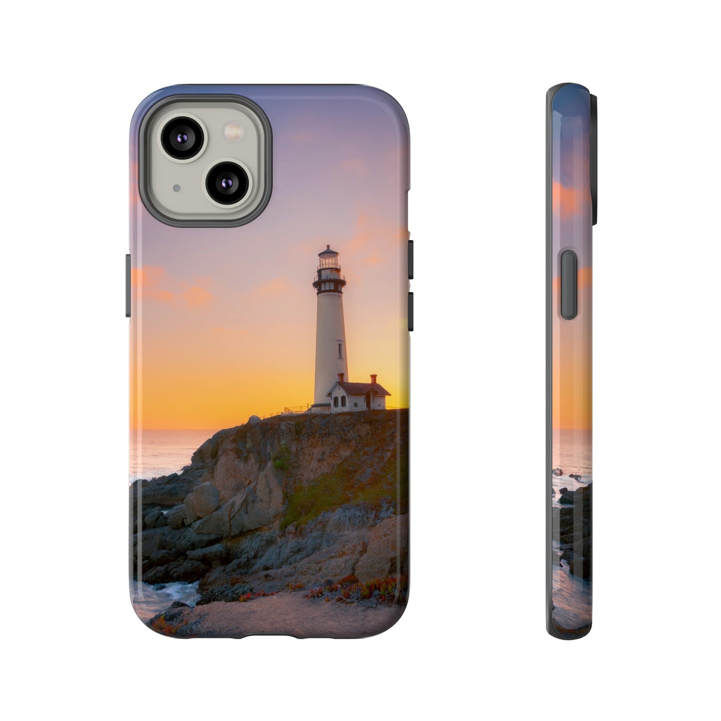 Sunset Symphony at Pigeon Point - Phone Case