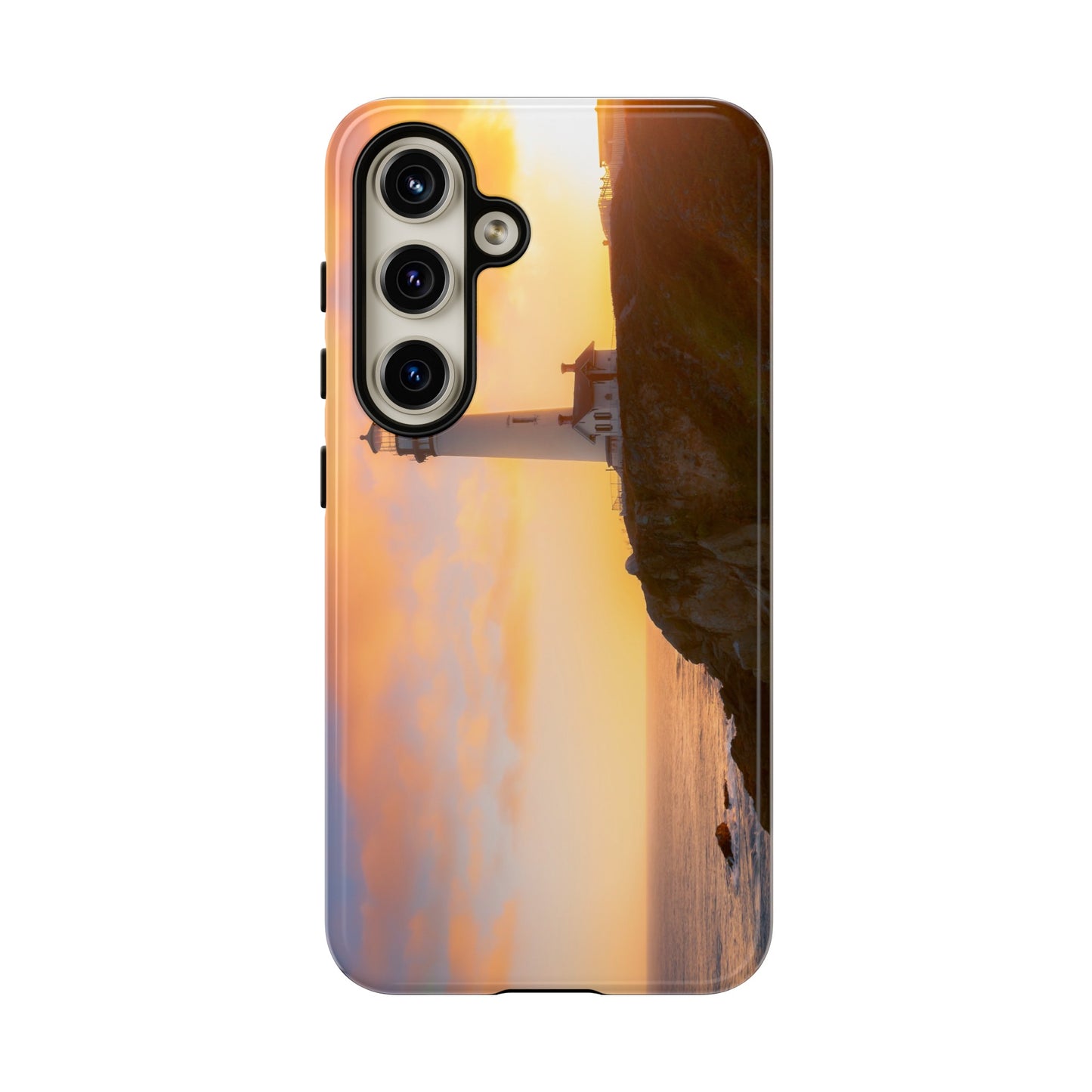 A Beacon Against the Sunset - Phone Case