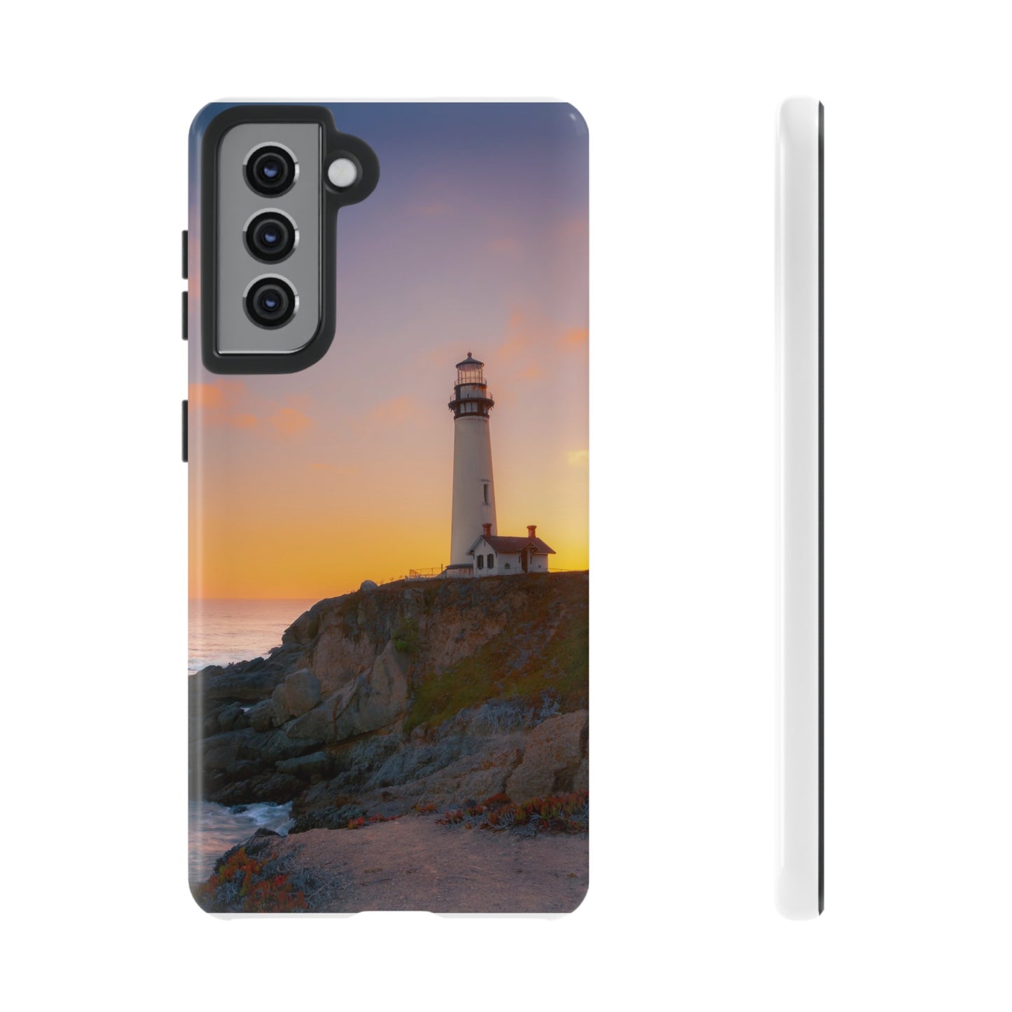 Sunset Symphony at Pigeon Point - Phone Case