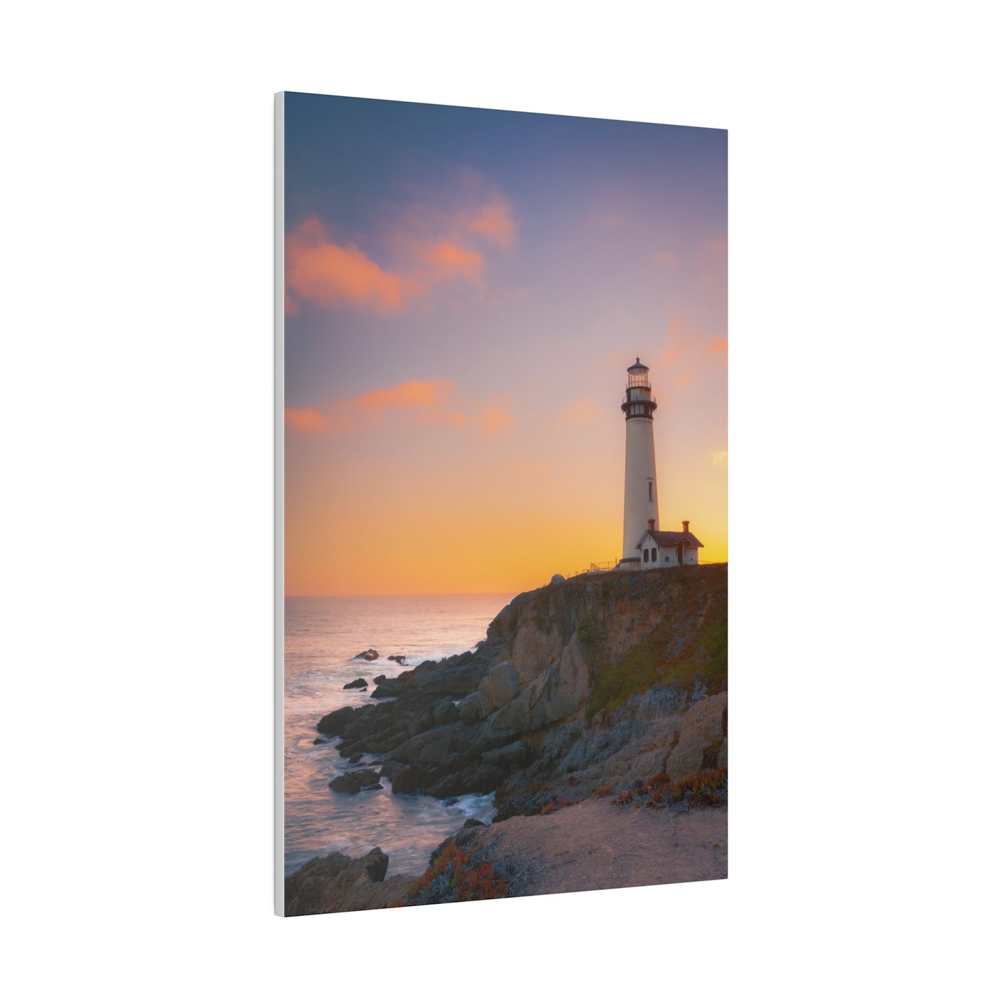 Sunset Symphony at Pigeon Point - Canvas