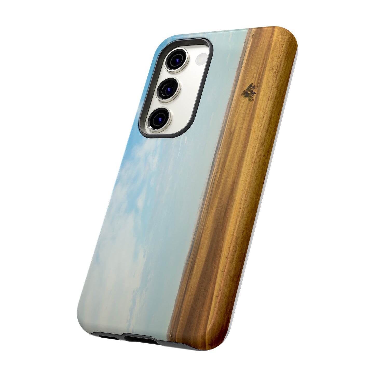 Lonely Tree in the Plains - Phone Case