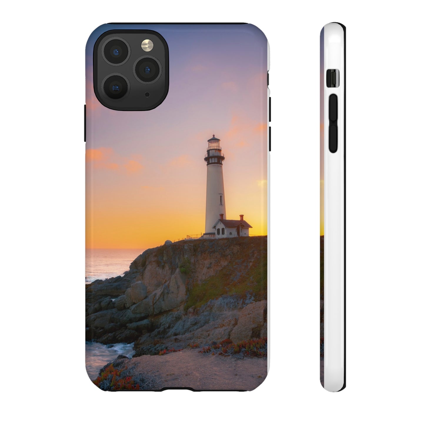 Sunset Symphony at Pigeon Point - Phone Case