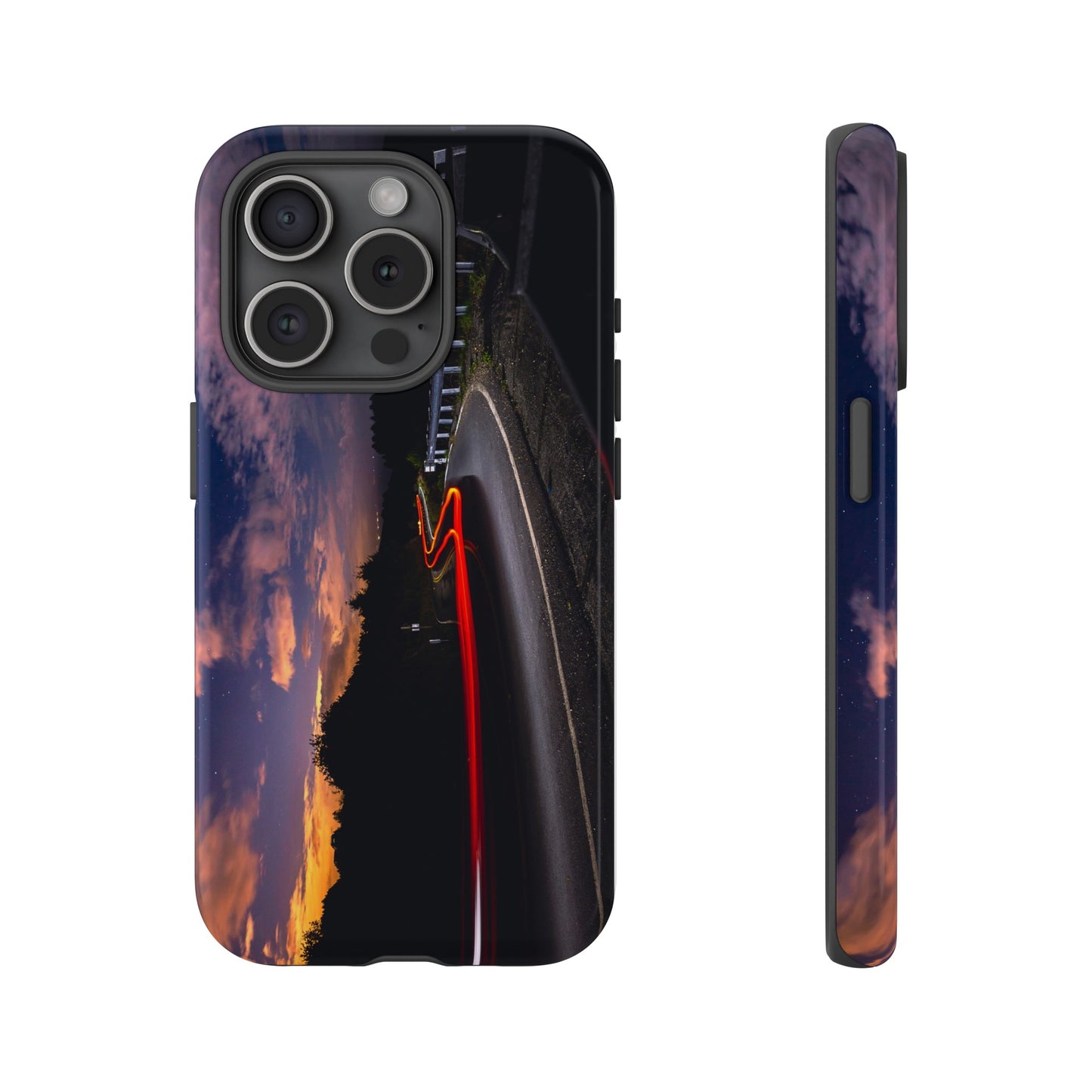 Night Lights on the Bend - Phone Case