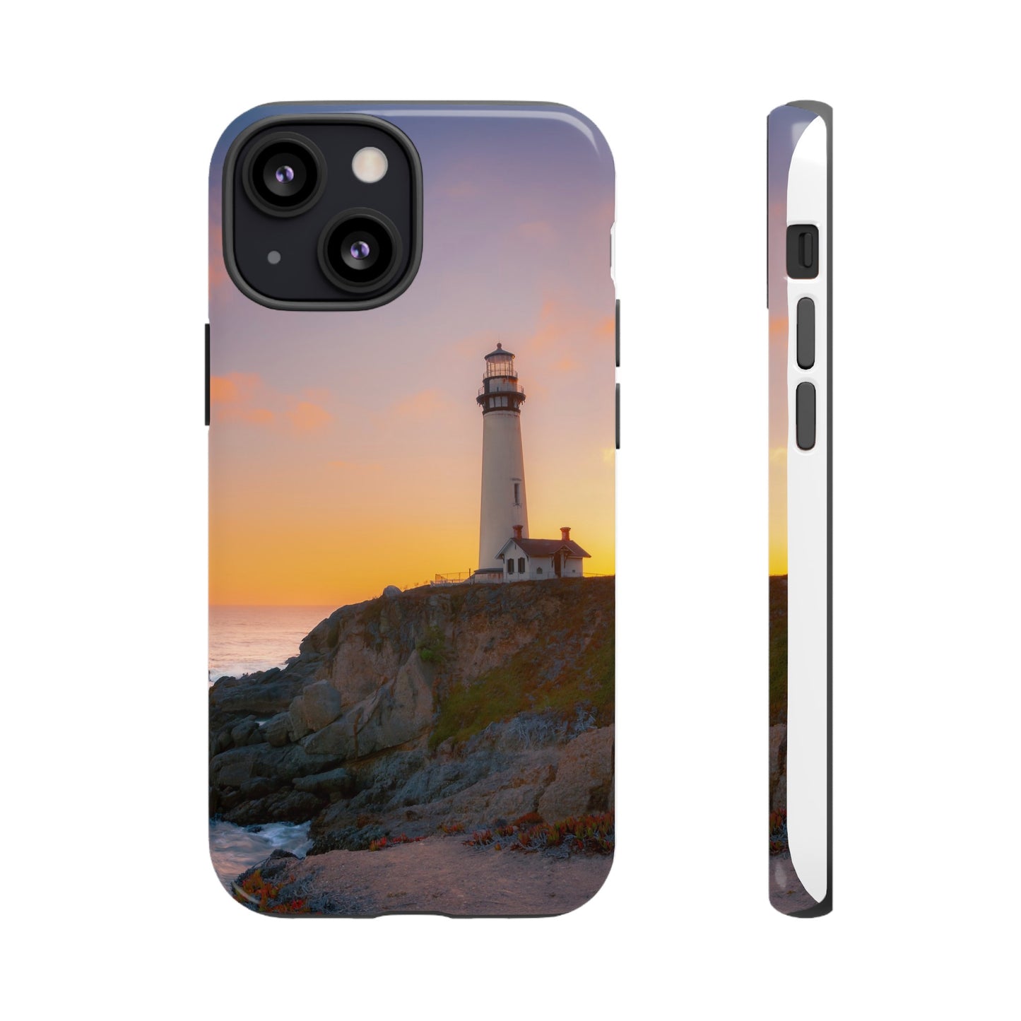 Sunset Symphony at Pigeon Point - Phone Case