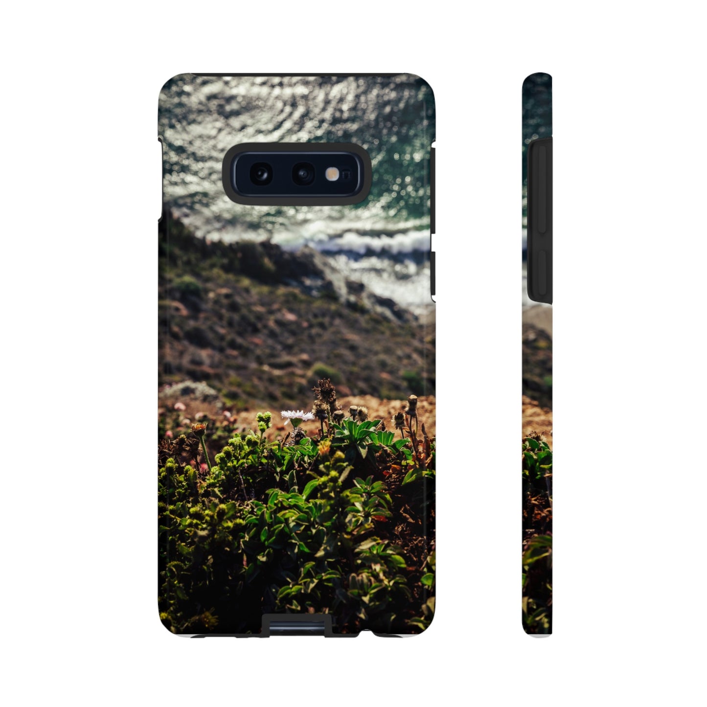 A Cliffside Vista - Phone Case