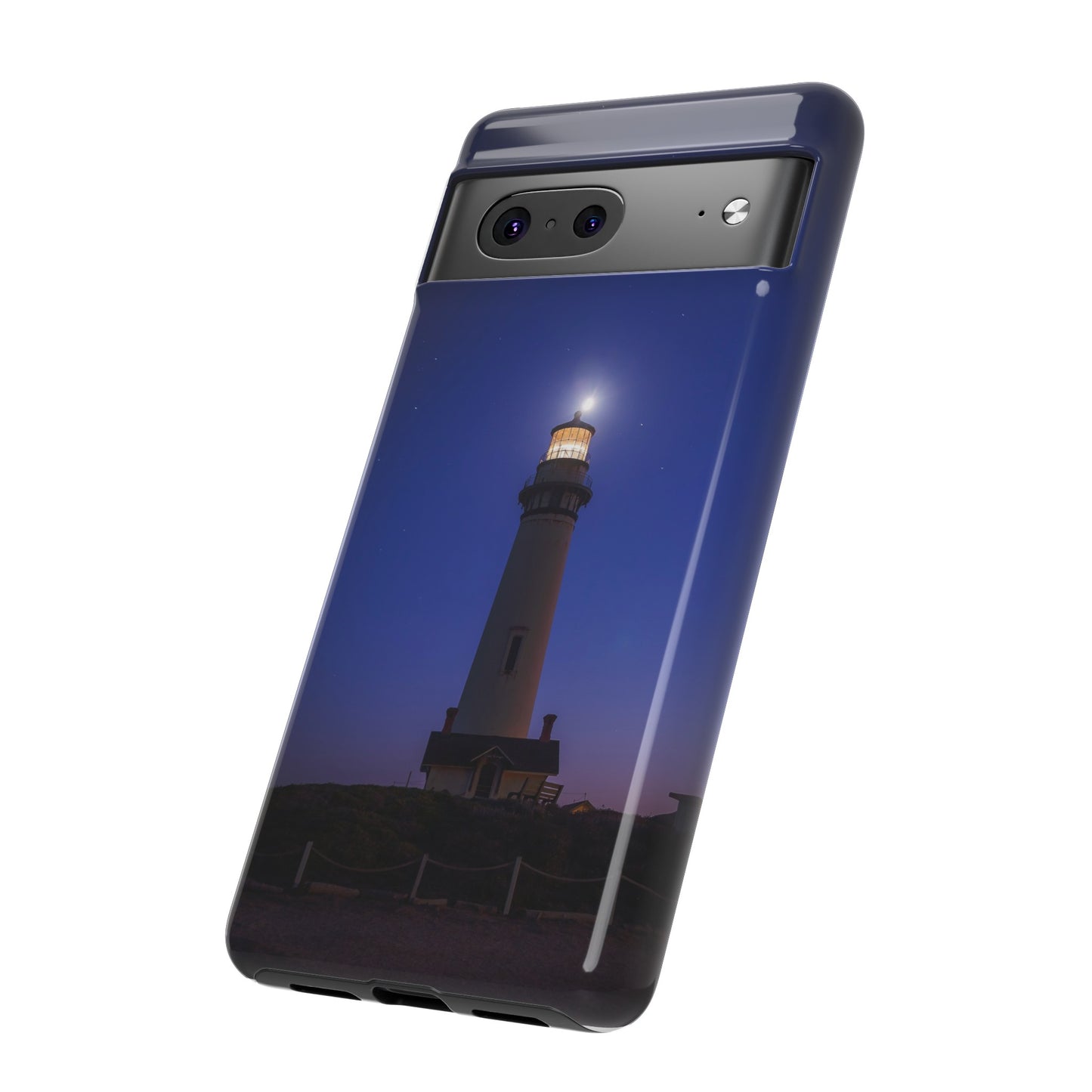 A Beacon of Light at Pigeon Point - Phone Case