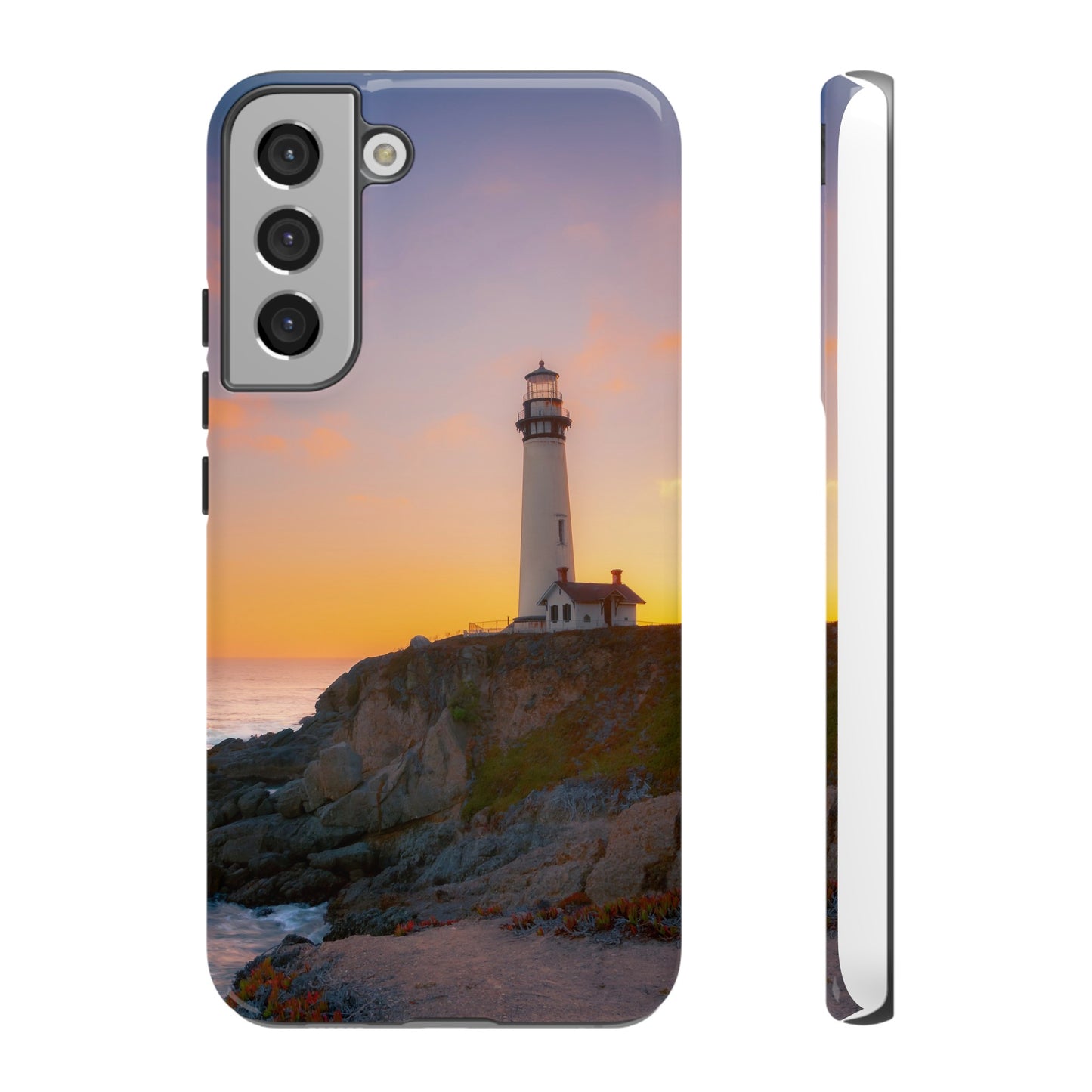 Sunset Symphony at Pigeon Point - Phone Case