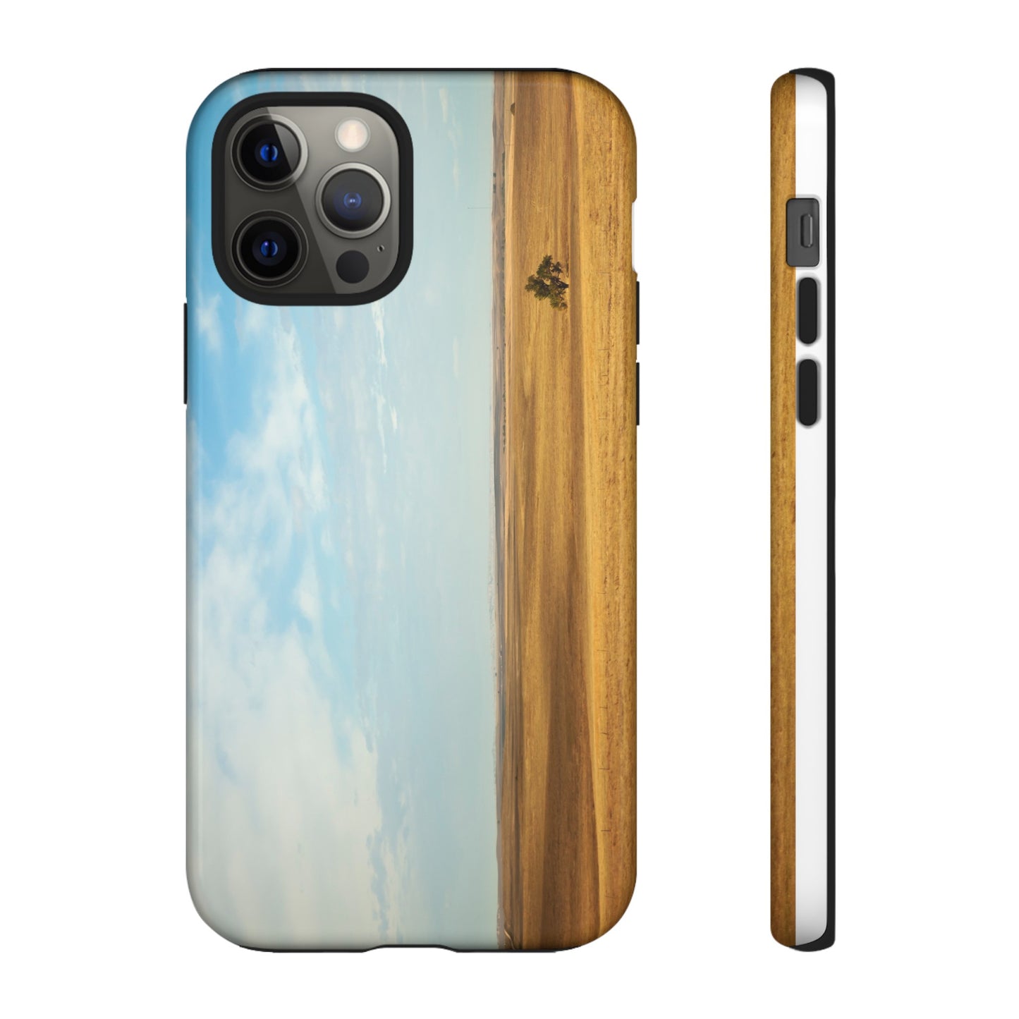 Lonely Tree in the Plains - Phone Case